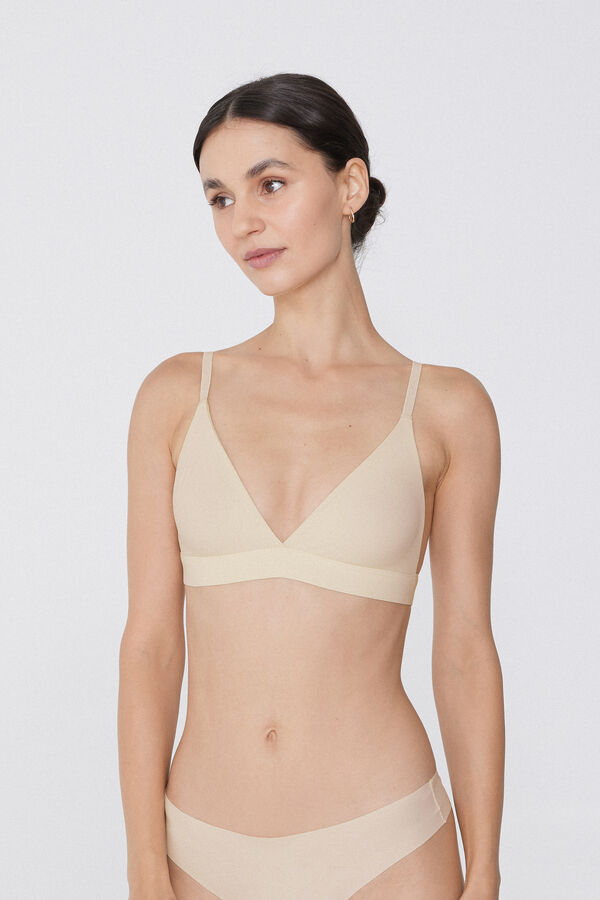 Soutien-gorge triangle microfibre  