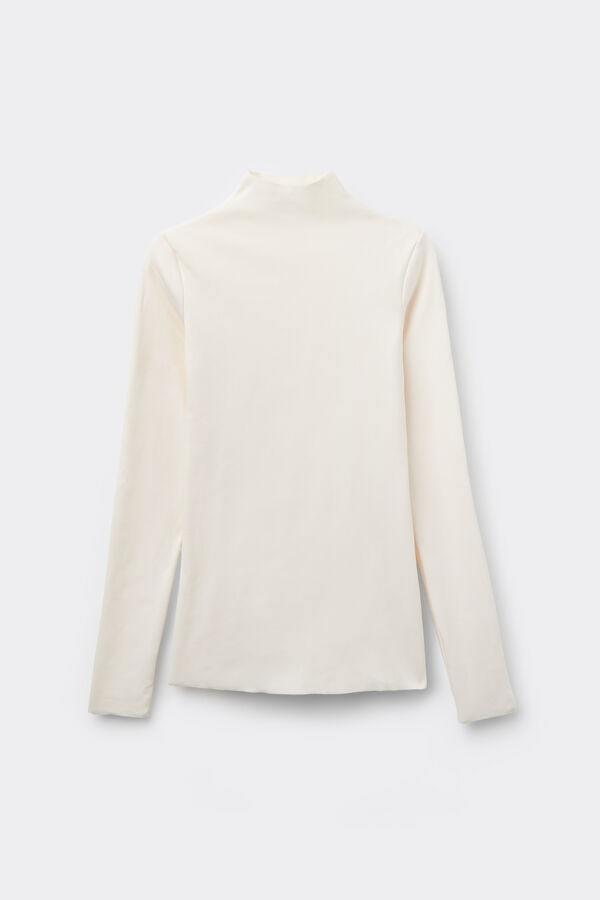 Invisible Therm Long Sleeve Polo Neck Top  