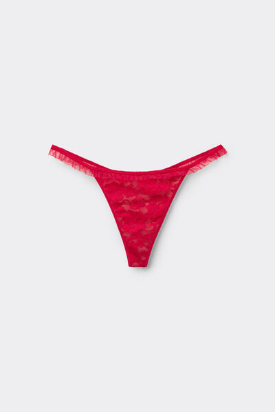 Romantic Fantasy Red String Thong