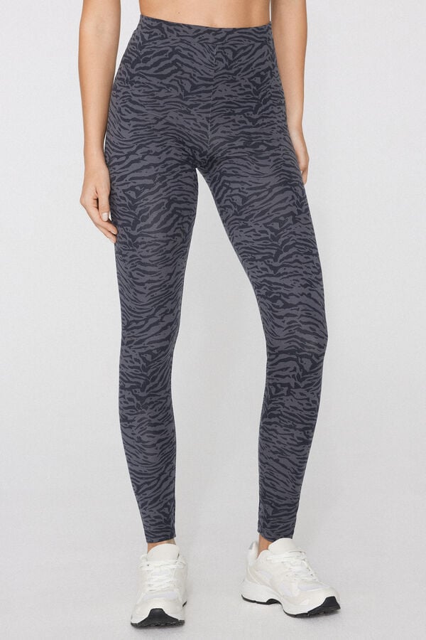 Printed Cotton Leggings  