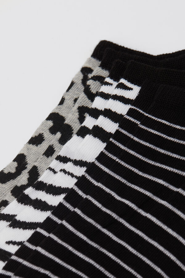 3&nbsp;Пари Бавовняних Коротких Шкарпеток для Жінок  