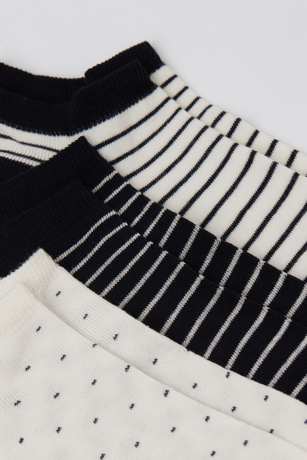 3&nbsp;Пари Бавовняних Коротких Шкарпеток для Жінок  