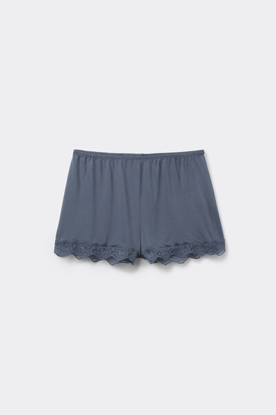 Pantalons Curts de Viscosa i Punta Reciclada