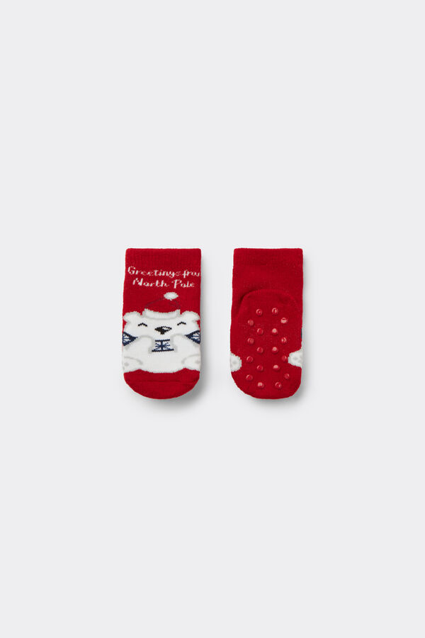 Calzini Antiscivolo Orsetto Beb&egrave;  