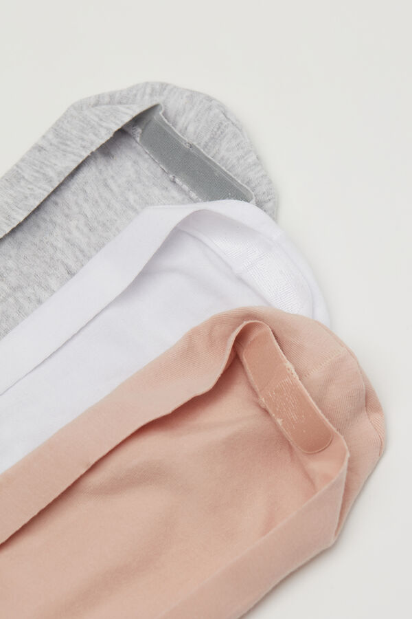 3&nbsp;Пари Підслідків із Бавовни з Глибоким Вирізом  