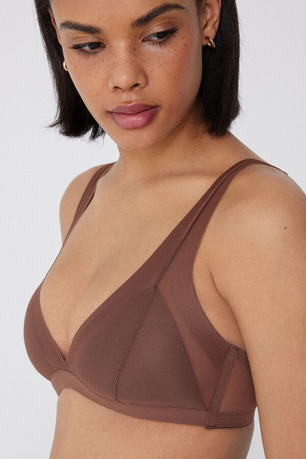 Havana Essential Tulle Lightly Padded Triangle Bra  