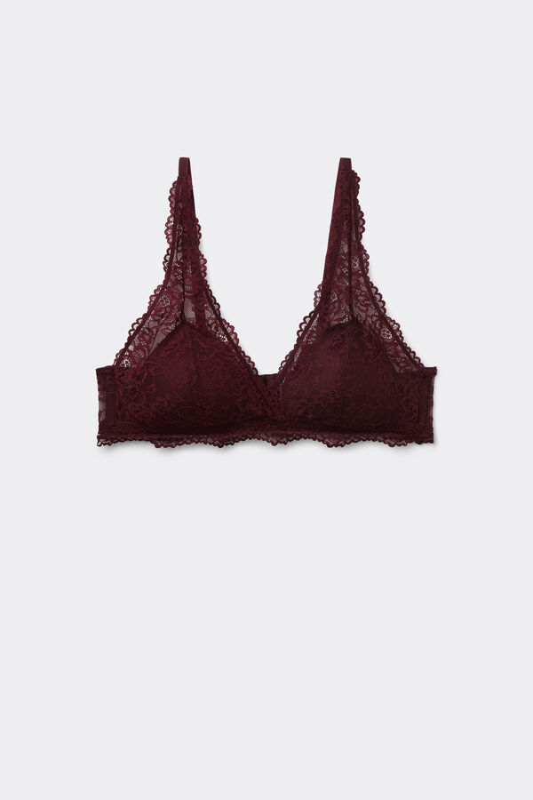 Havana Recycled Lace Triangle Bra  