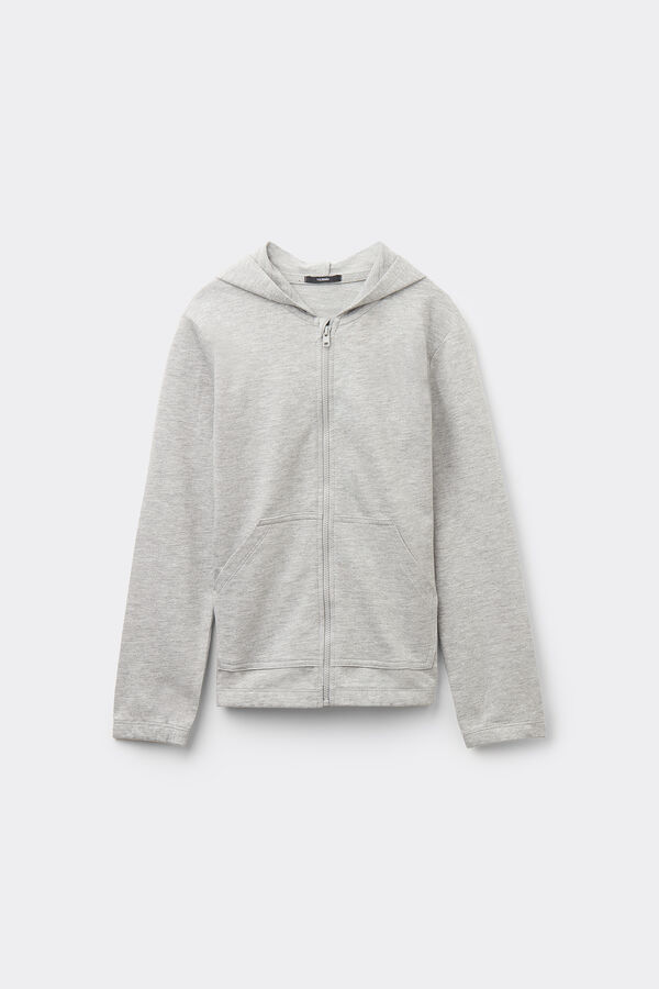 Children&rsquo;s Unisex Cotton Hooded Sweatshirt with Zip  