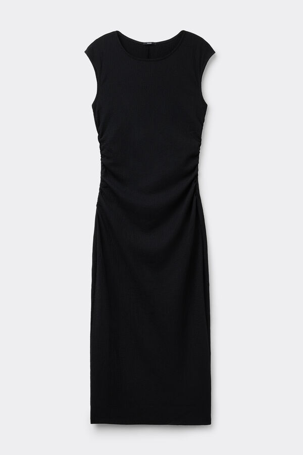 Robe Midi Froiss&eacute;  