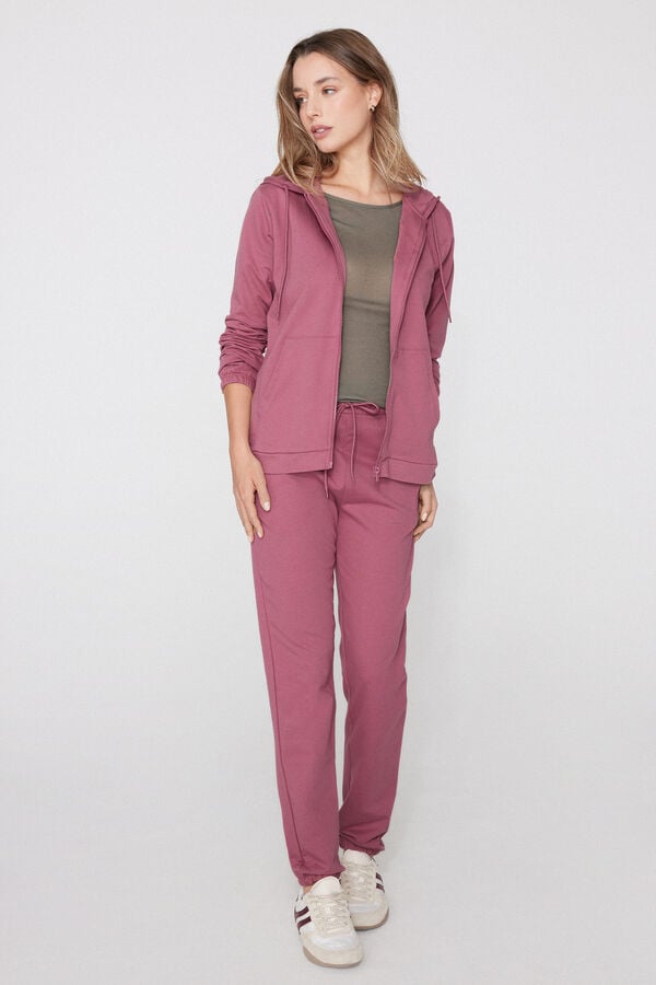 Jogger Bev&aacute;gott Zsebbel &eacute;s &Ouml;sszeh&uacute;z&oacute; Zsin&oacute;rral  