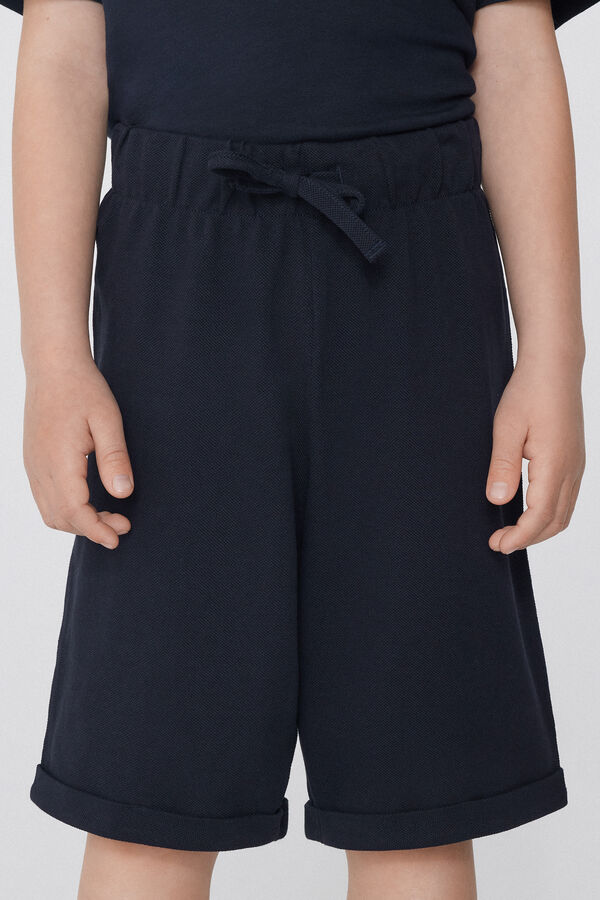 Boys&rsquo; Pique Shorts with Drawstring  