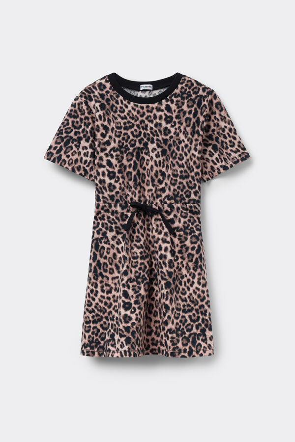 Vestito Bimba Cotone con Coulisse  