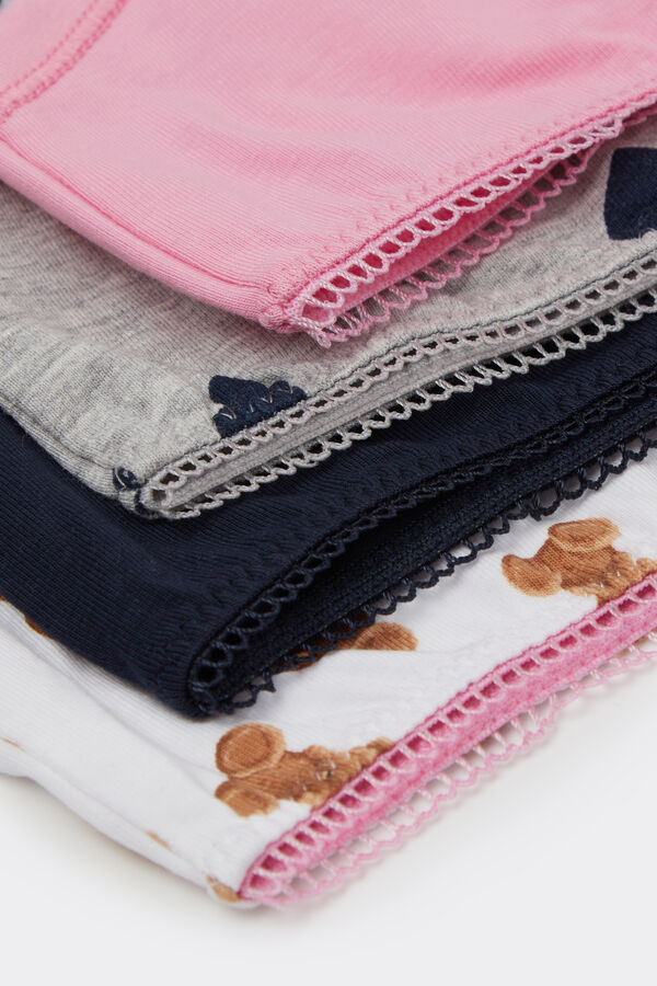 Слипы из Хлопка с Принтом для Девочек (4&nbsp;Штуки)  