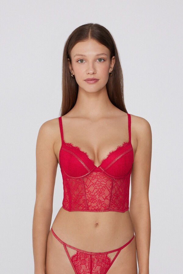 Бюстгальтер Бра-Топ Пуш-Ап Gold Details  