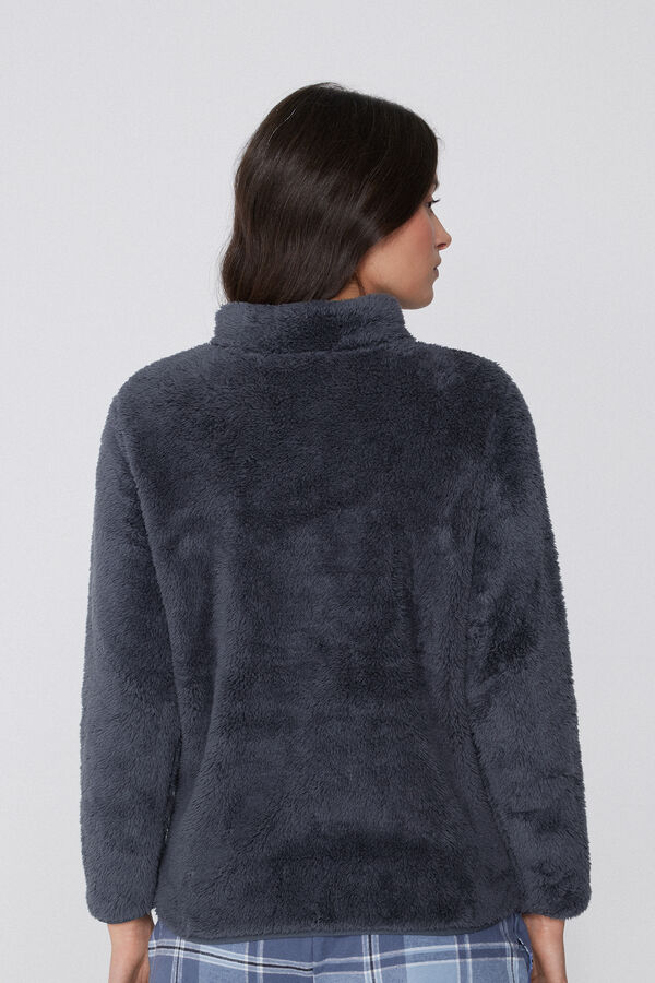 Teddy Jacket with Zip  