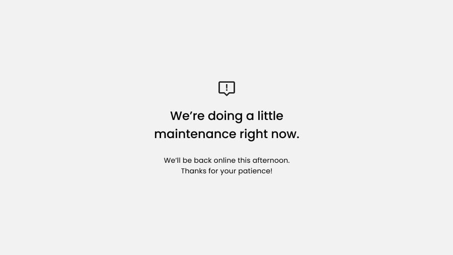 Hei! Tezenis is currently down for a bit maintenance right now. We apologize for the inconvenience.