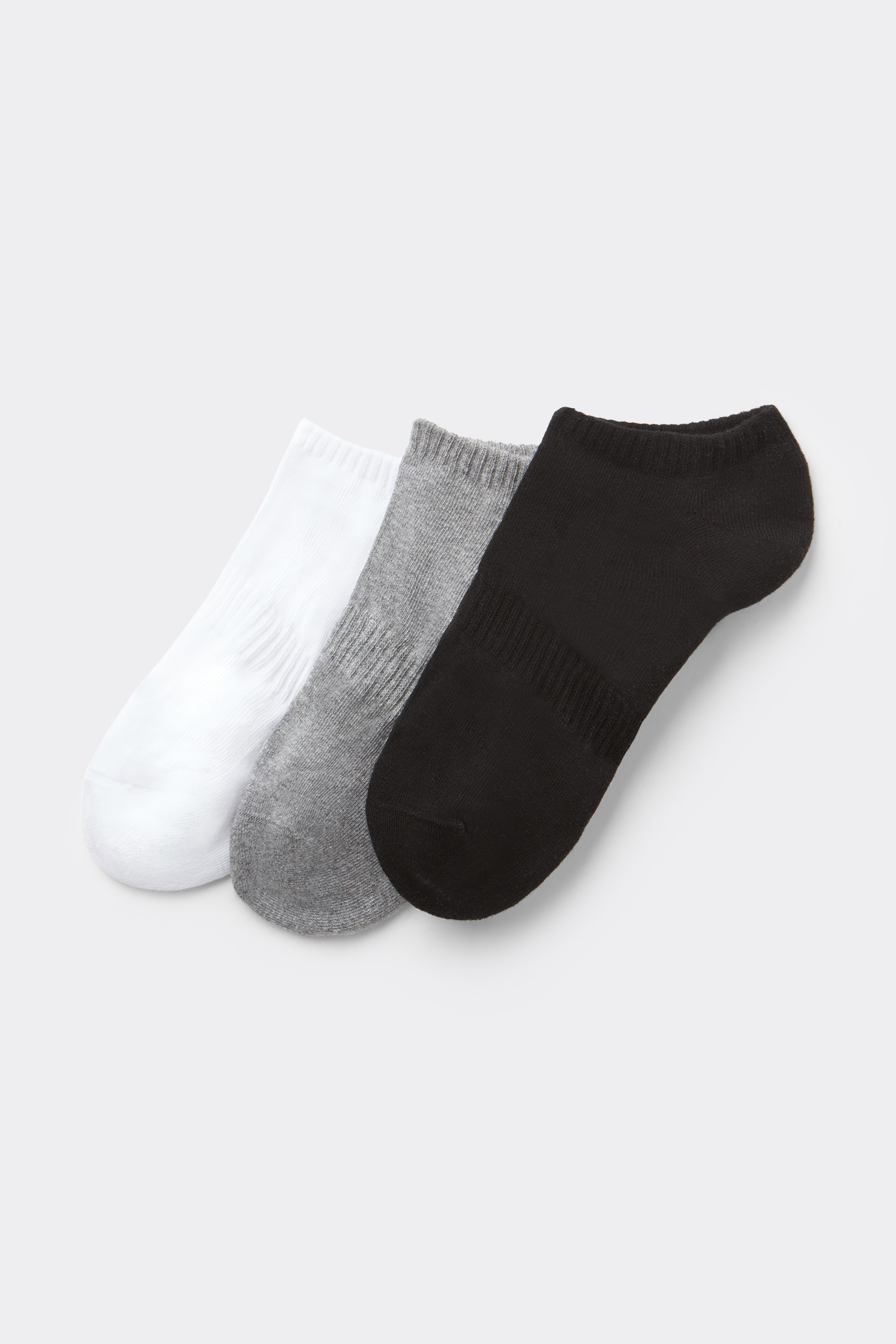 3-Pair Pack Cotton Sport Ankle Socks