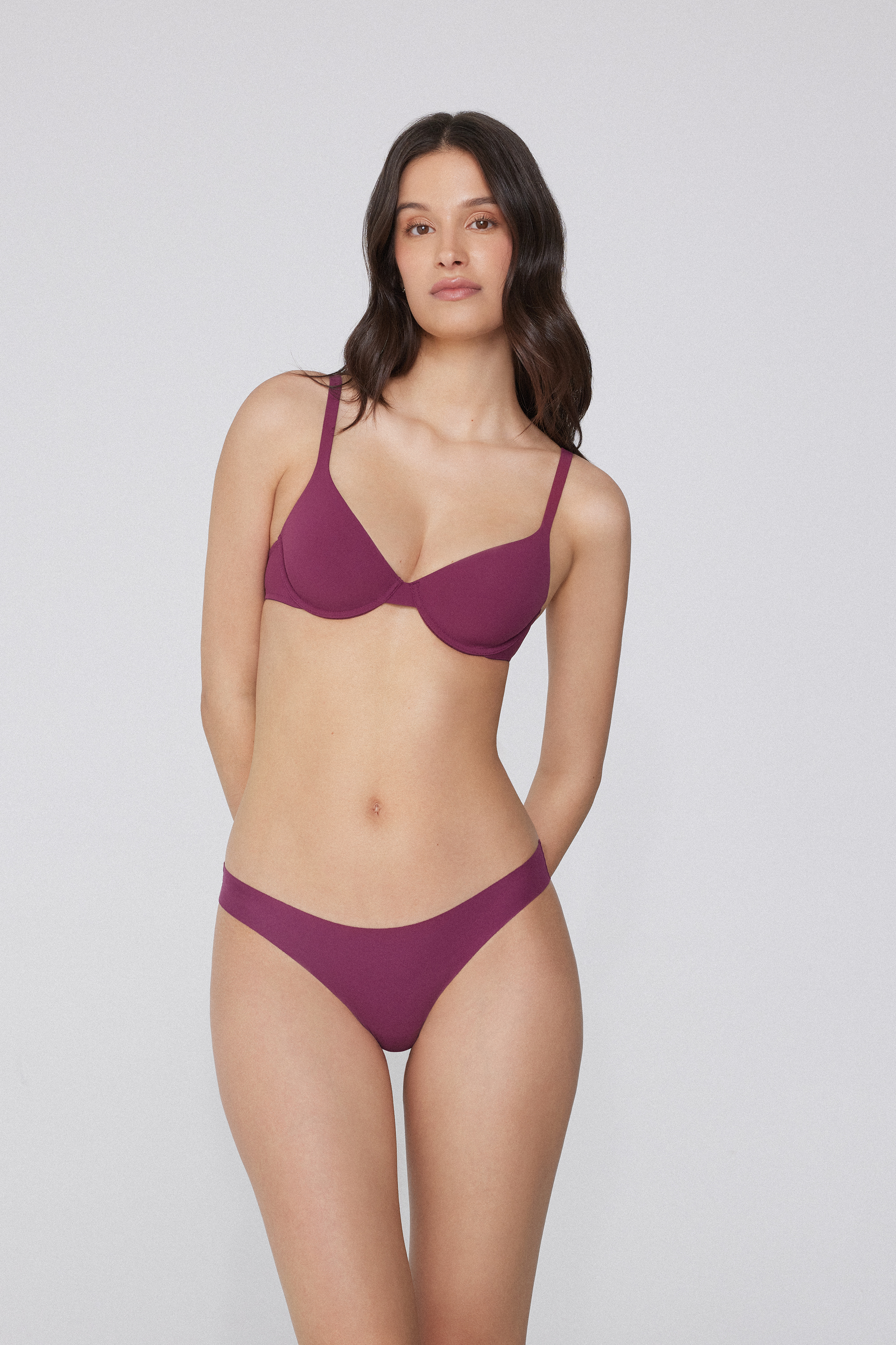 Organic Cotton Seamless Brazilian Panties