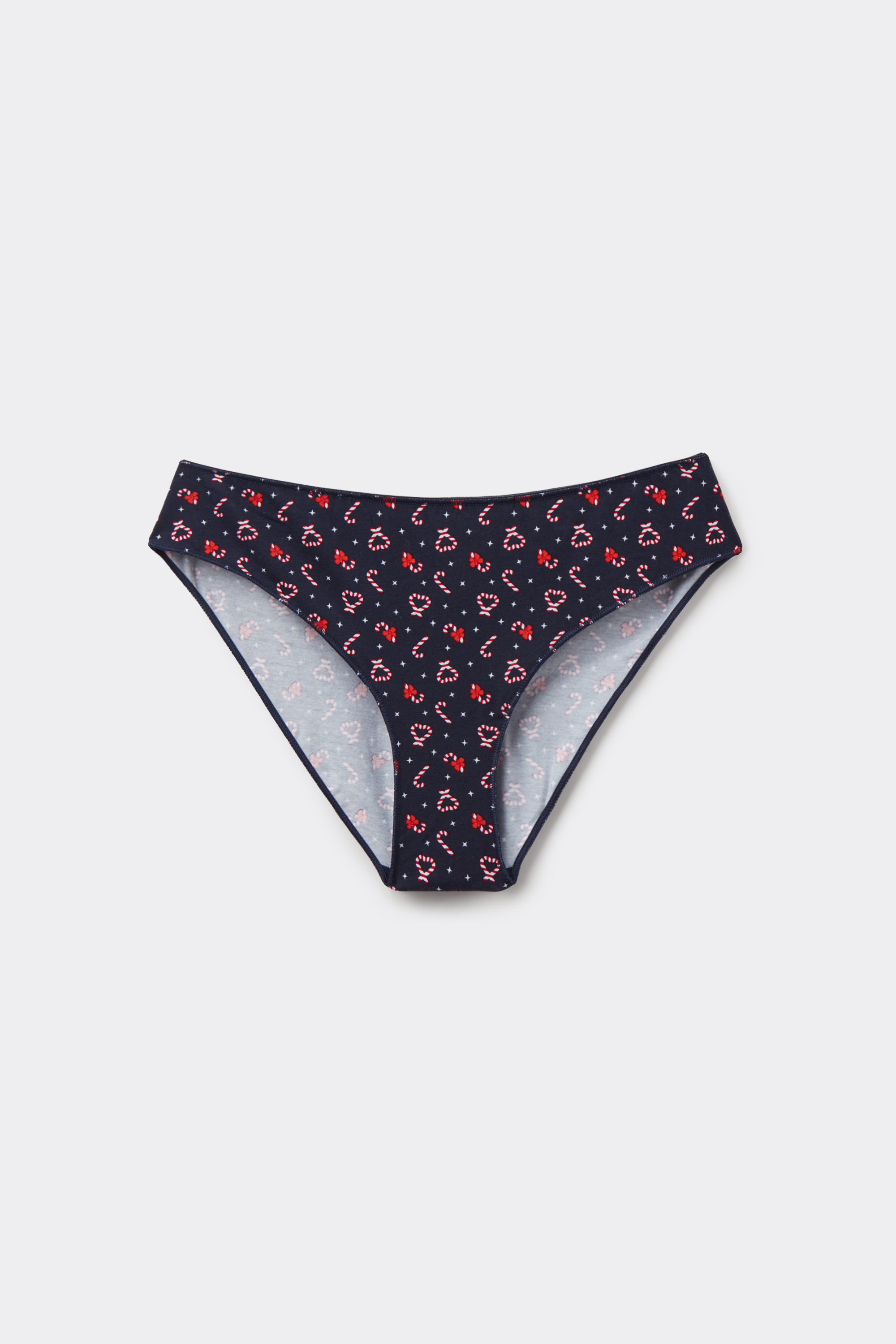 Panties in Cotton with All Over Christmas Pattern