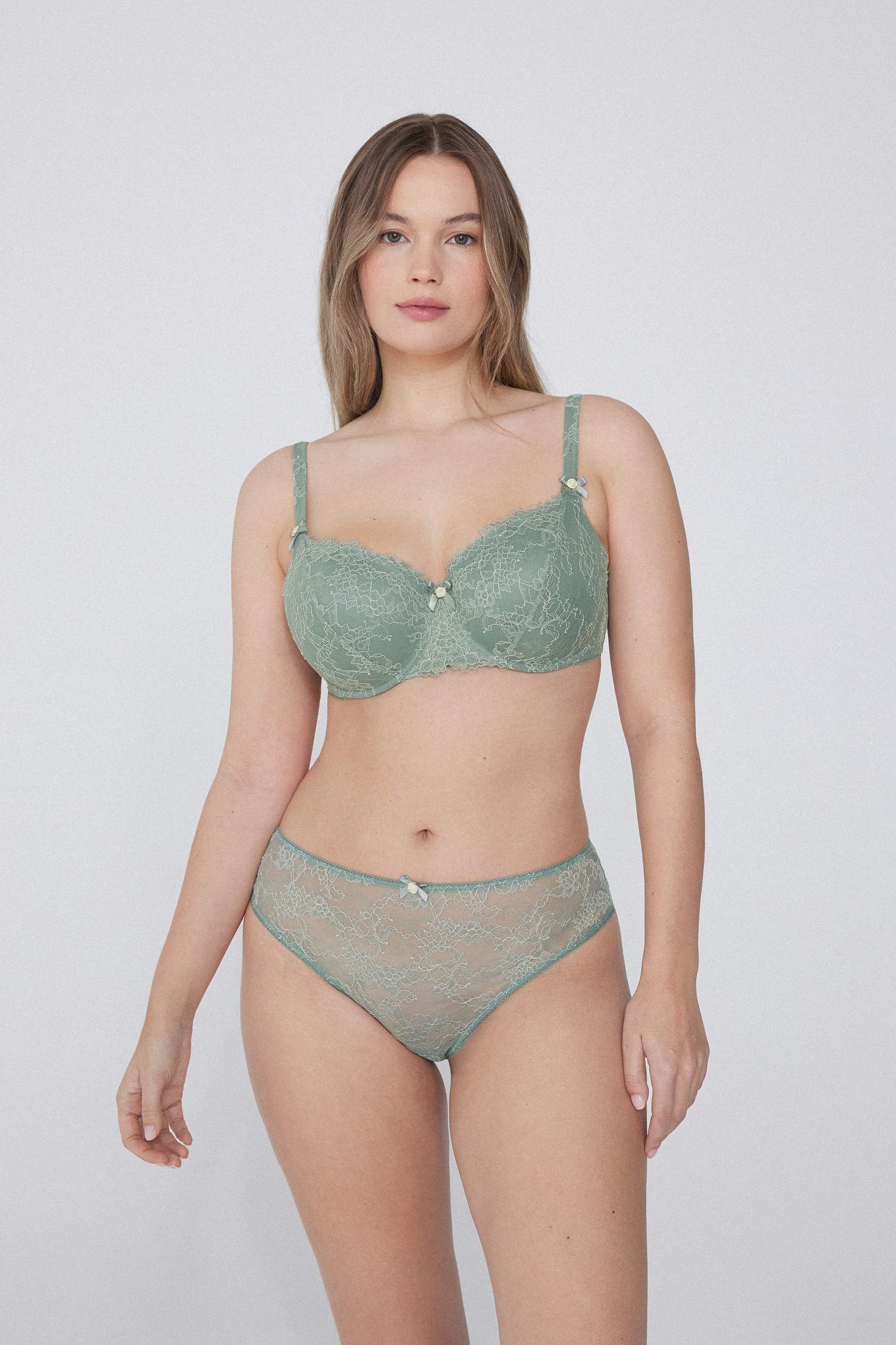 Prague Lovely Roses Full Coverage Balconette Bra