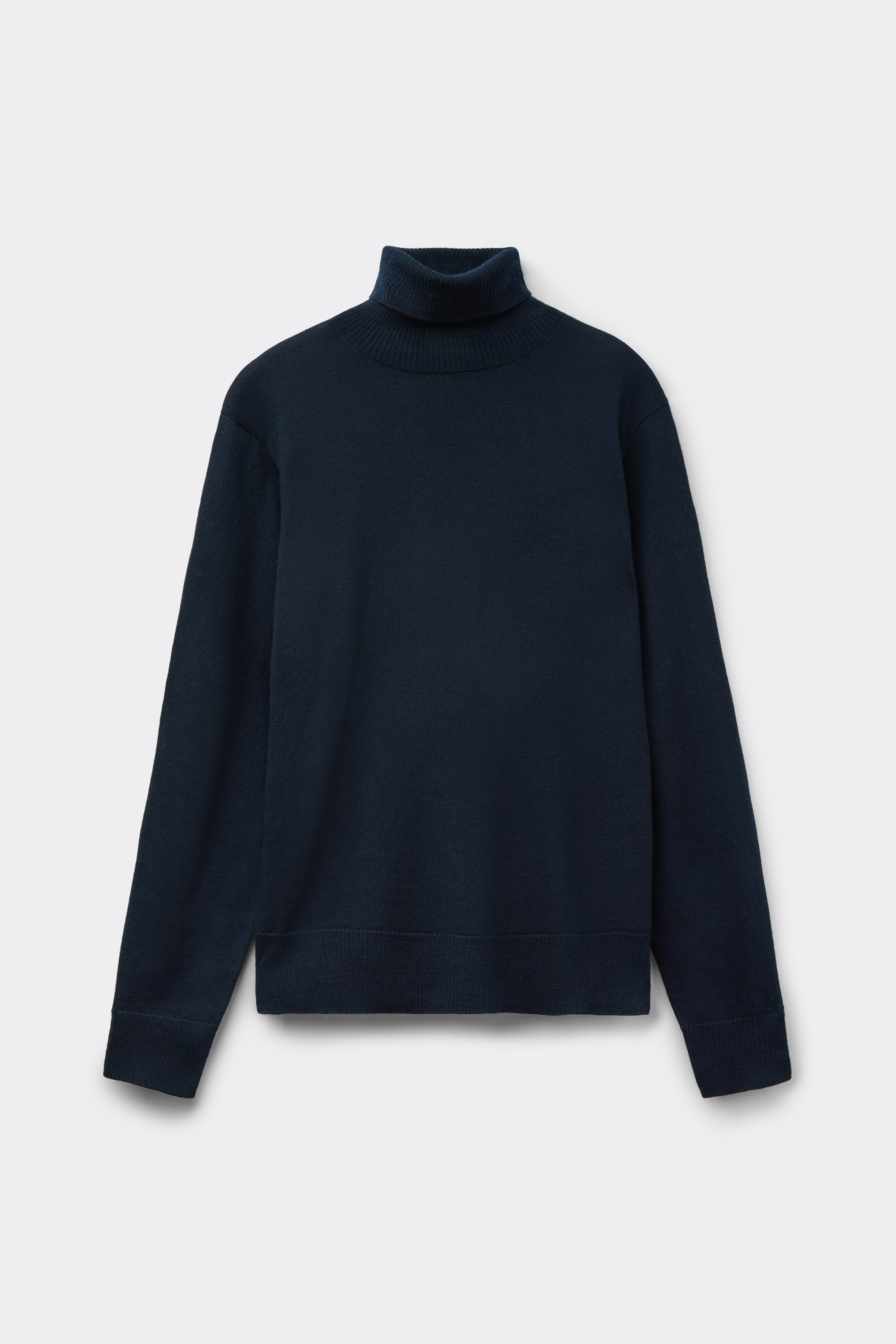 Topla Majica Povi&scaron;enog Ovratnika, 100% Merino Vuna