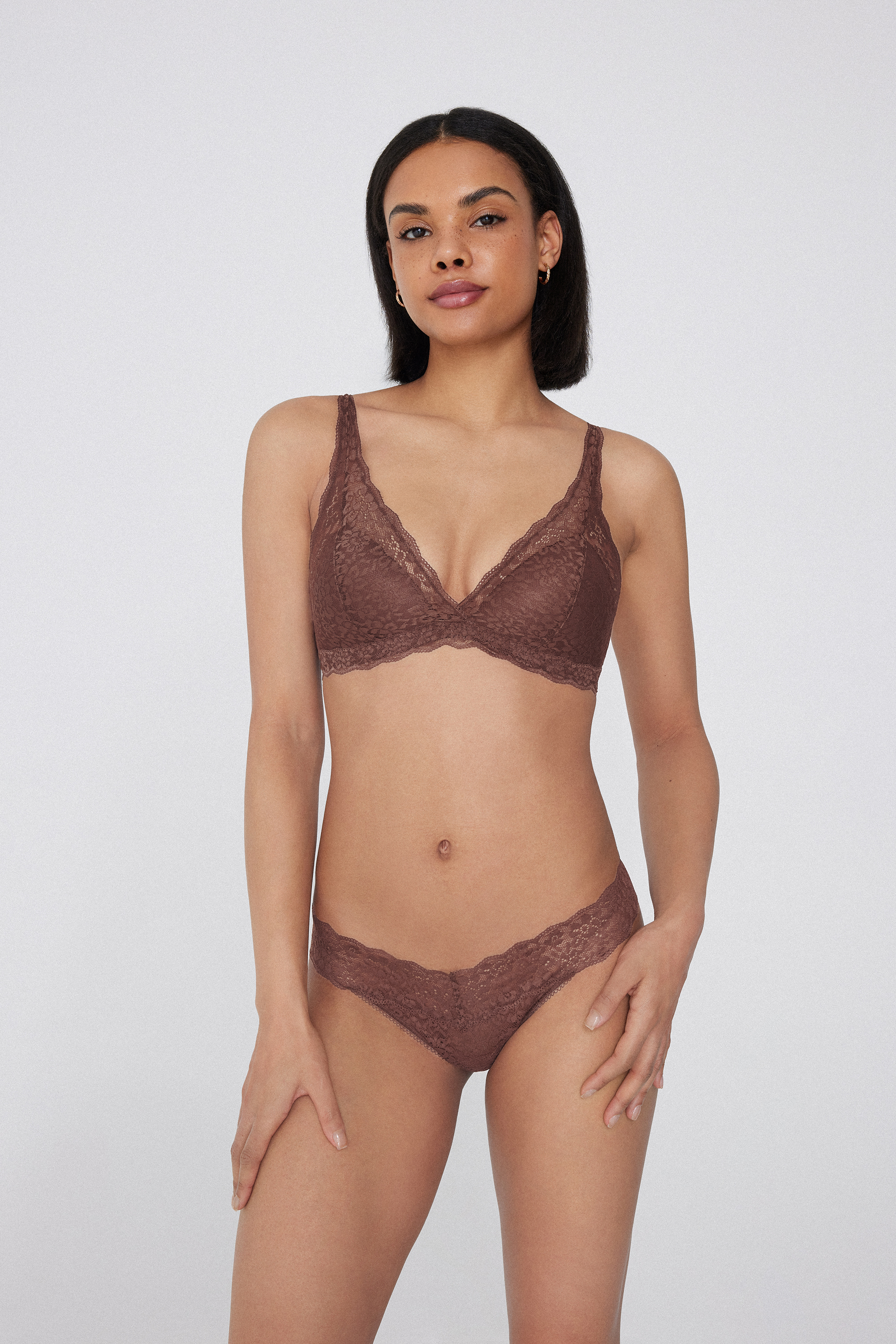 Бюстгальтер-Треугольник Havana из Переработанного Кружева