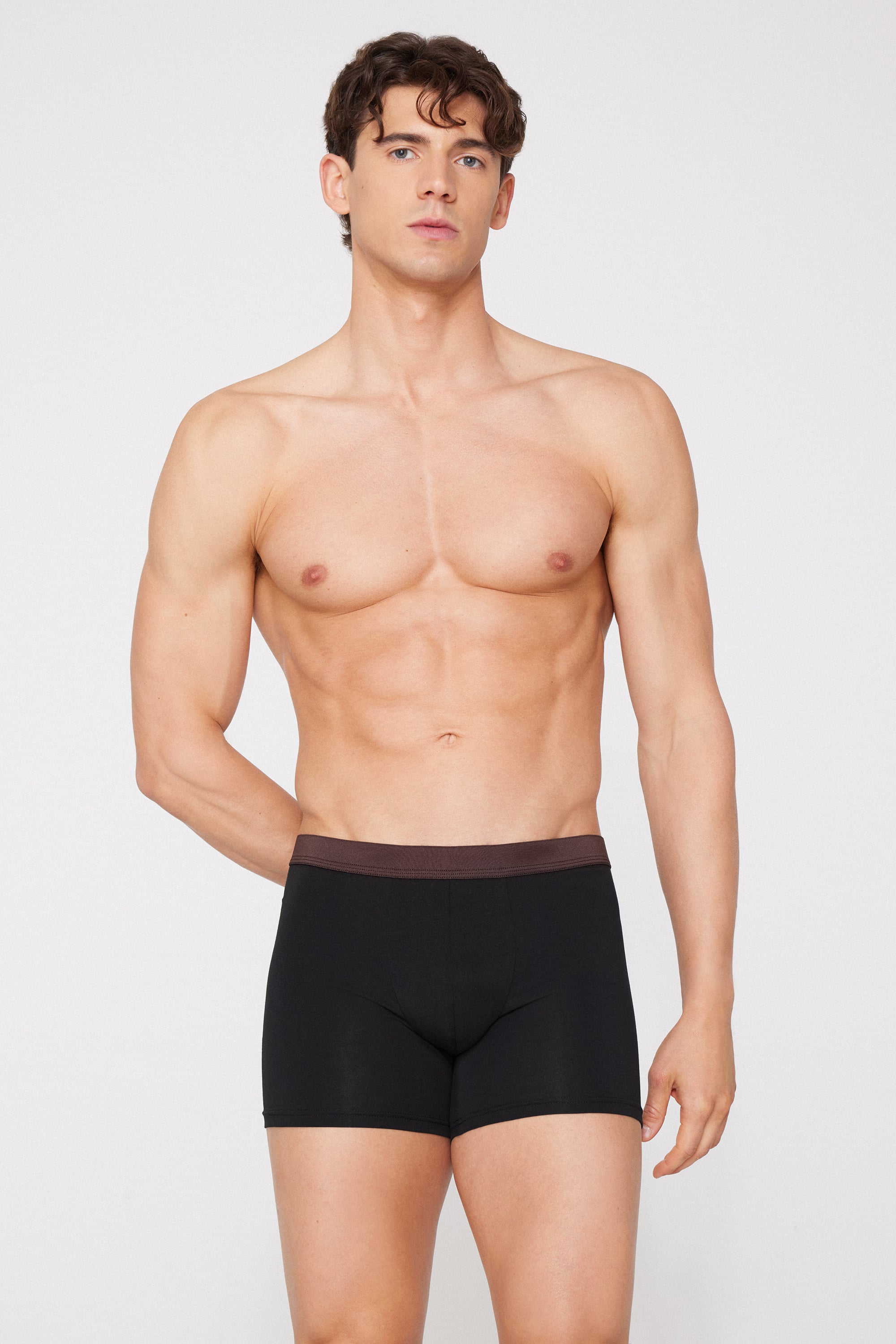 Boxers Compridos em Algod&atilde;o Org&acirc;nico