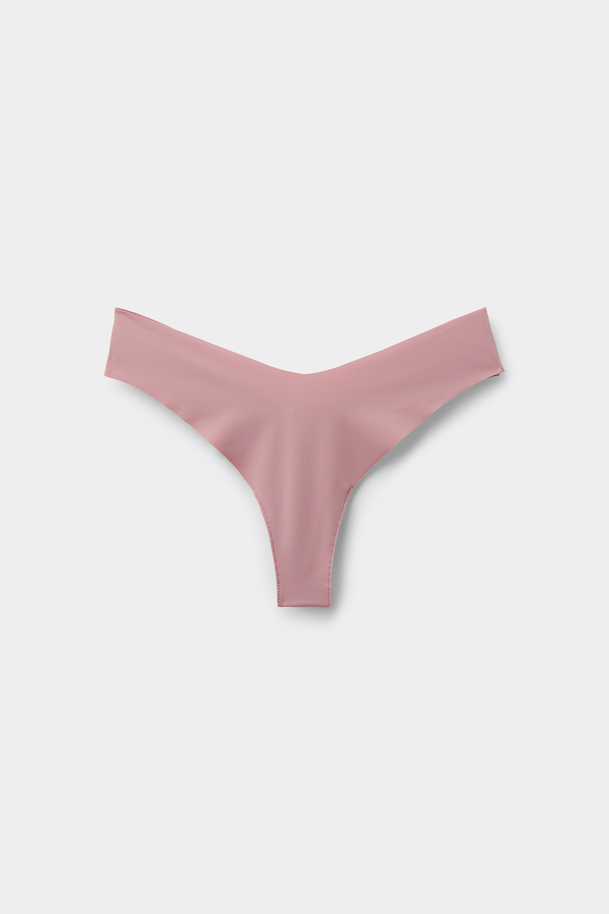 Raw-Cut High-Cut Recycled Microfiber Brazilian Panties