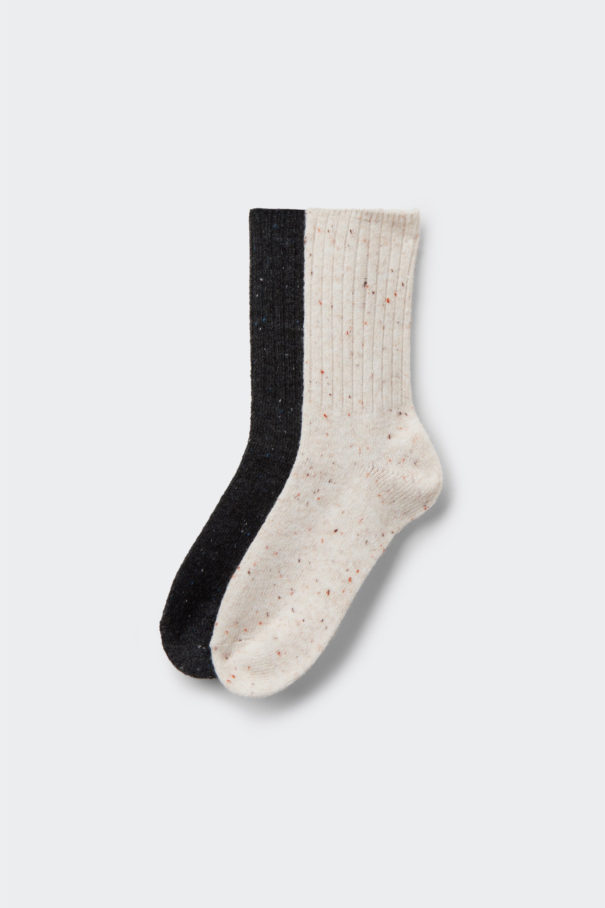 2 P&aacute;r R&ouml;vid Sz&aacute;r&uacute; Vastag Női Zokni