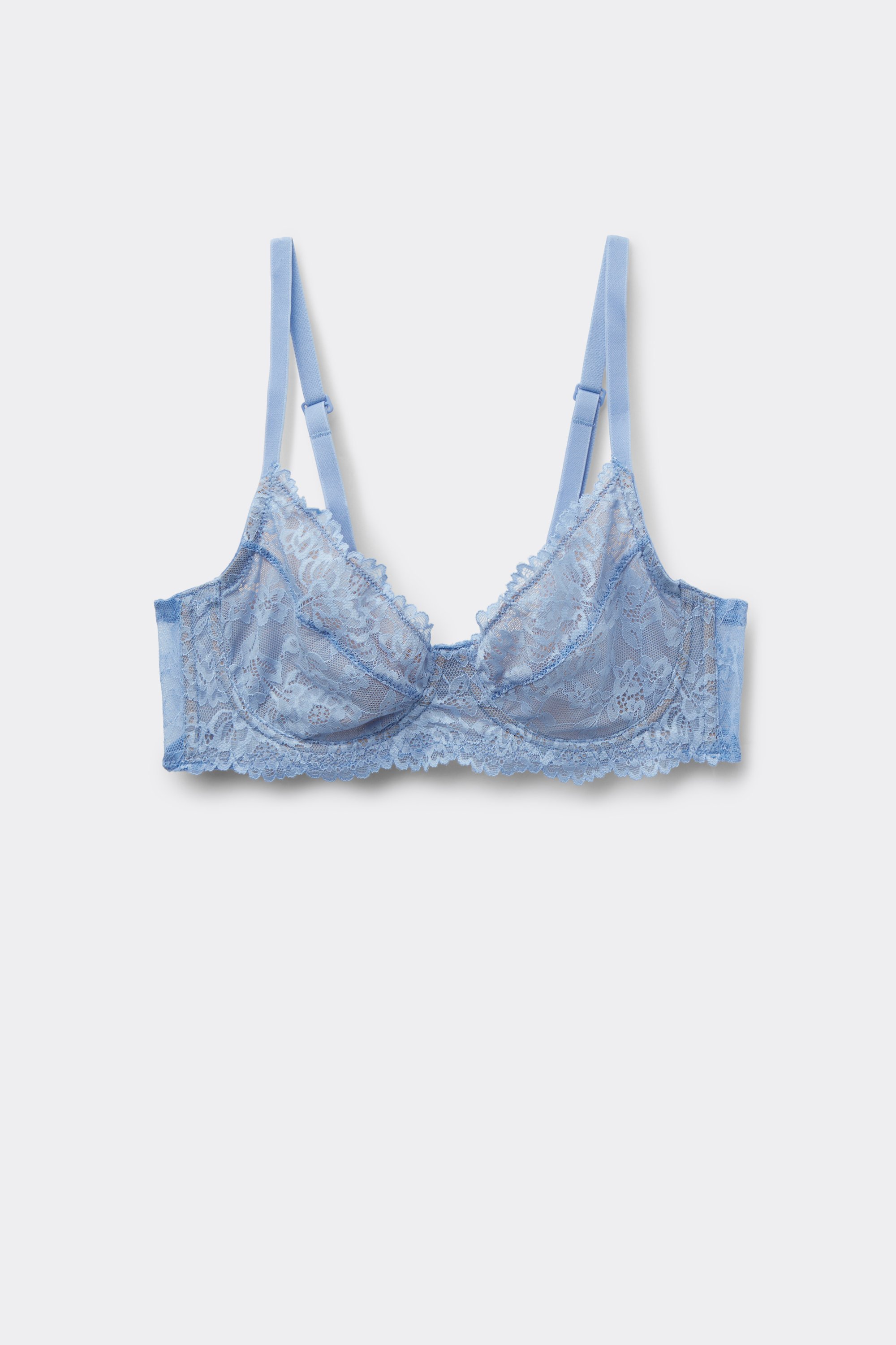 Paris Recycled Lace Unpadded Balconette Bra