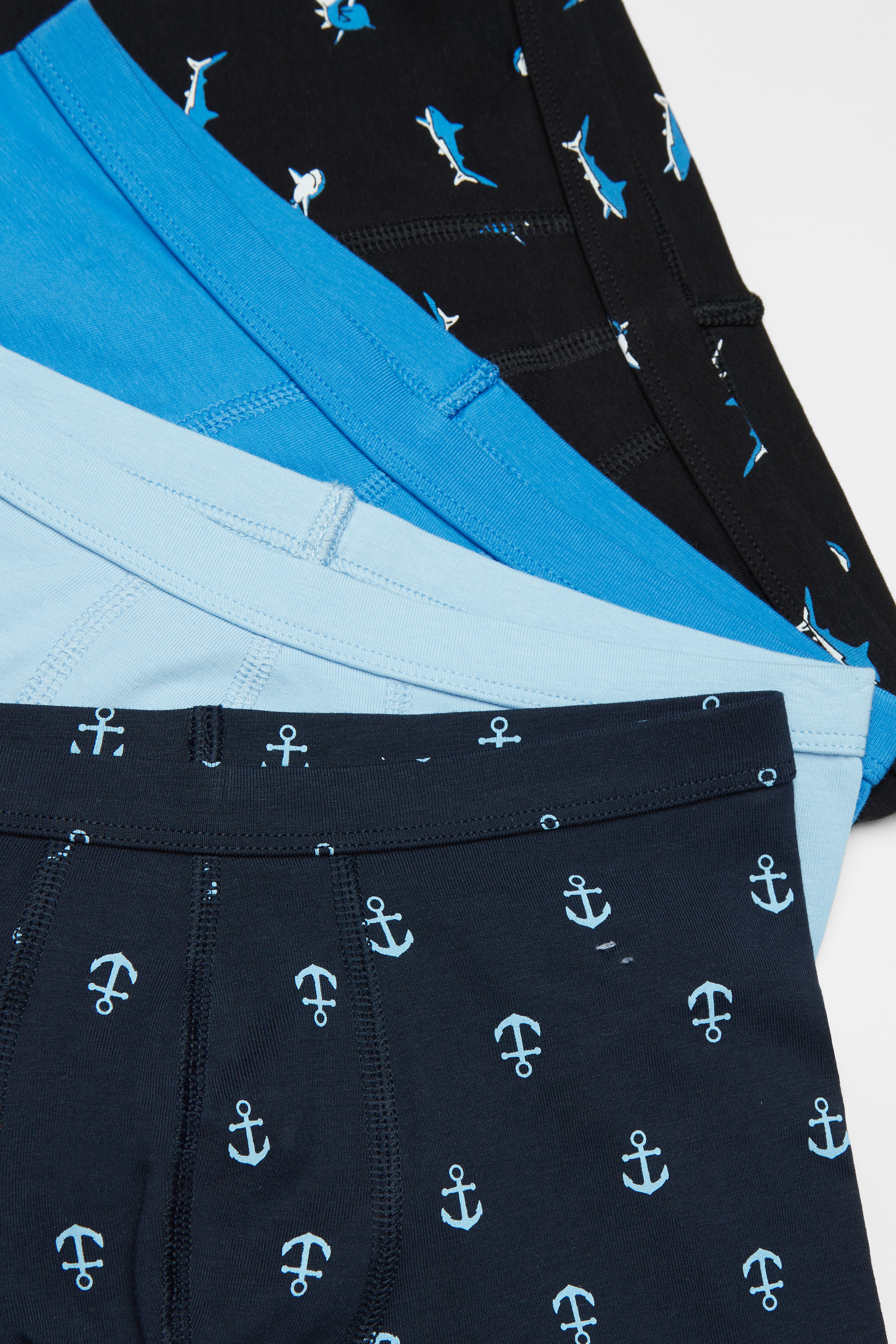 4 Parells B&ograve;xers Nen de Cot&oacute; Estampat