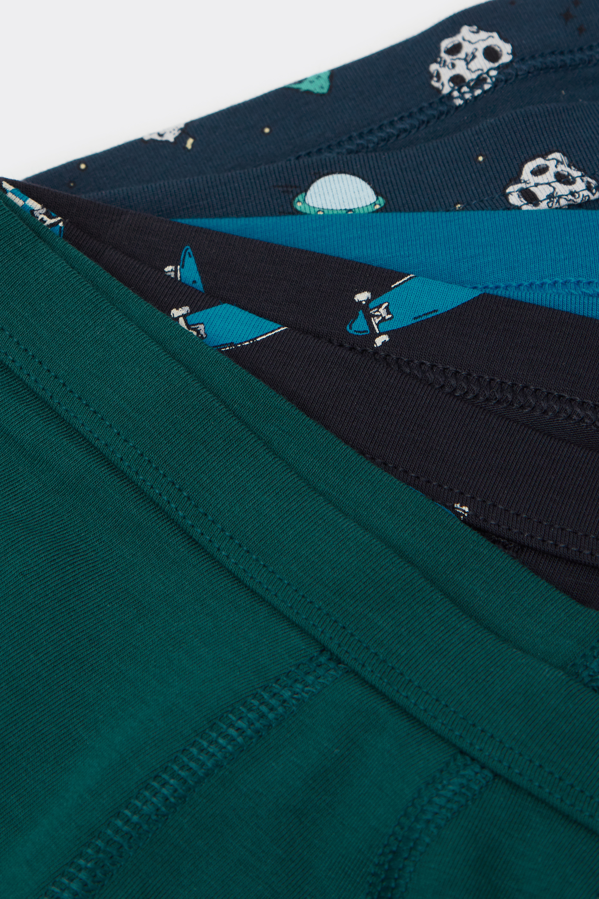 4 Parells B&ograve;xers Nen de Cot&oacute; Estampat