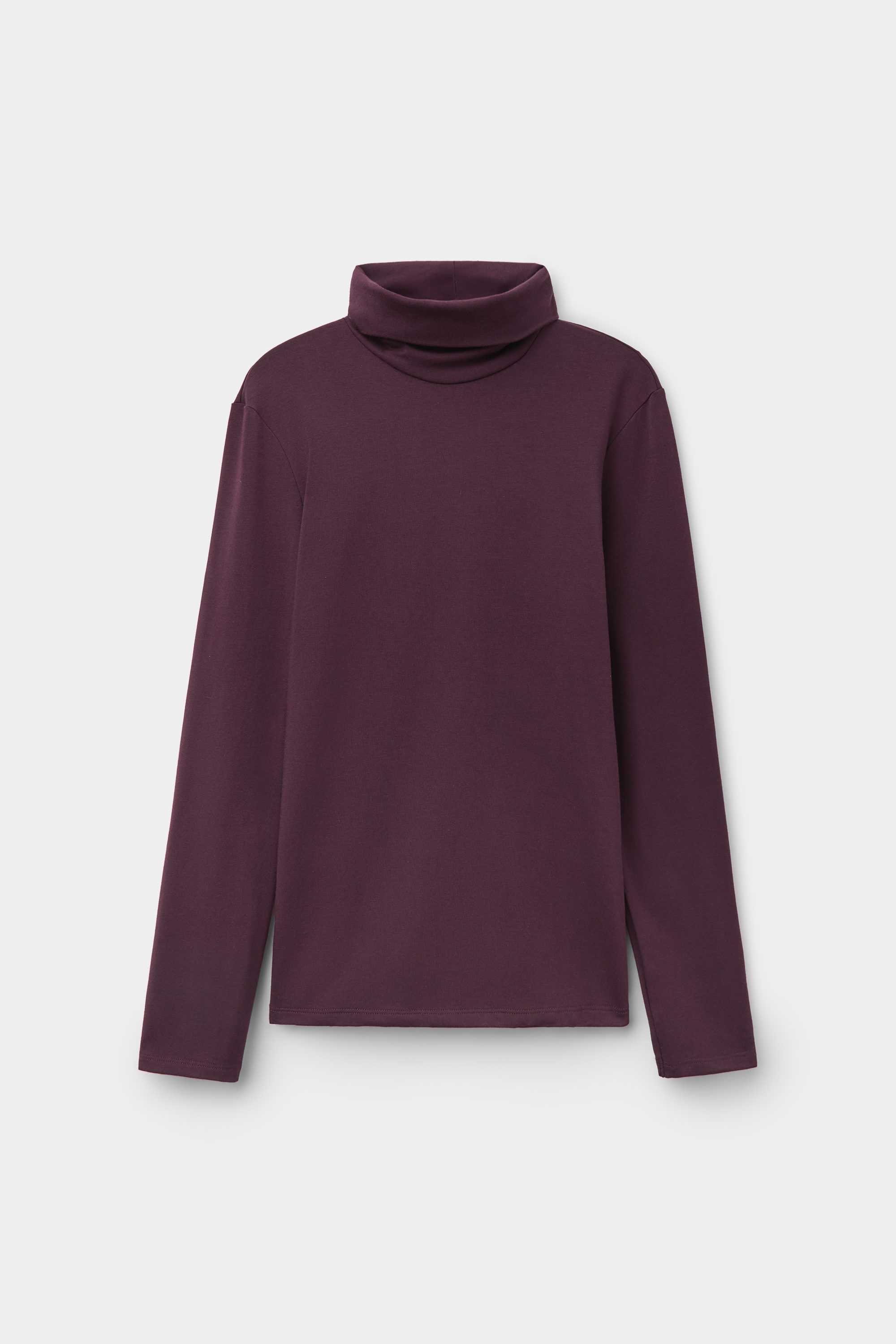 Bluză Guler &Icirc;nalt Bumbac și Modal Termic