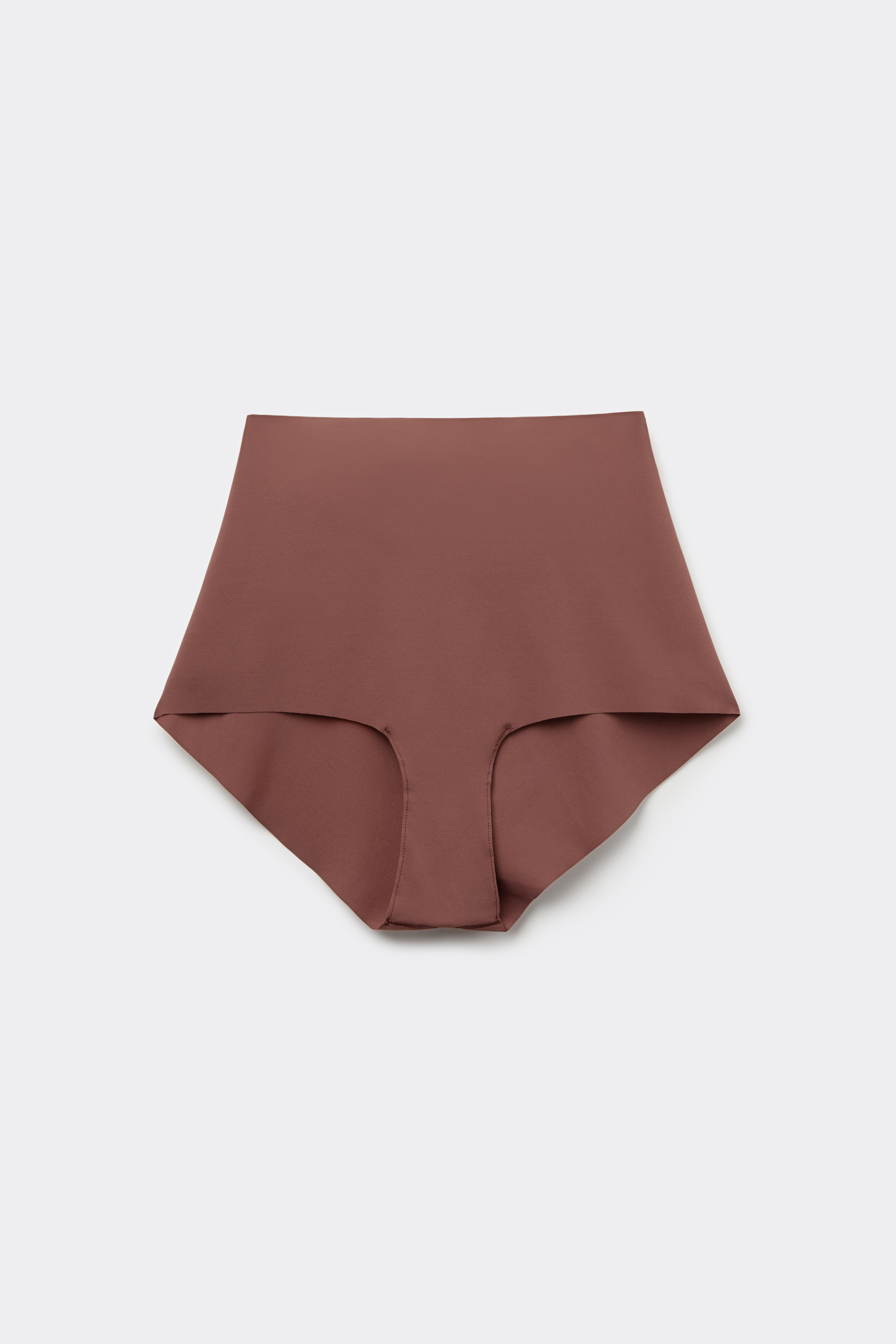 High-Waisted Laser-Cut Microfiber Hipster Panties
