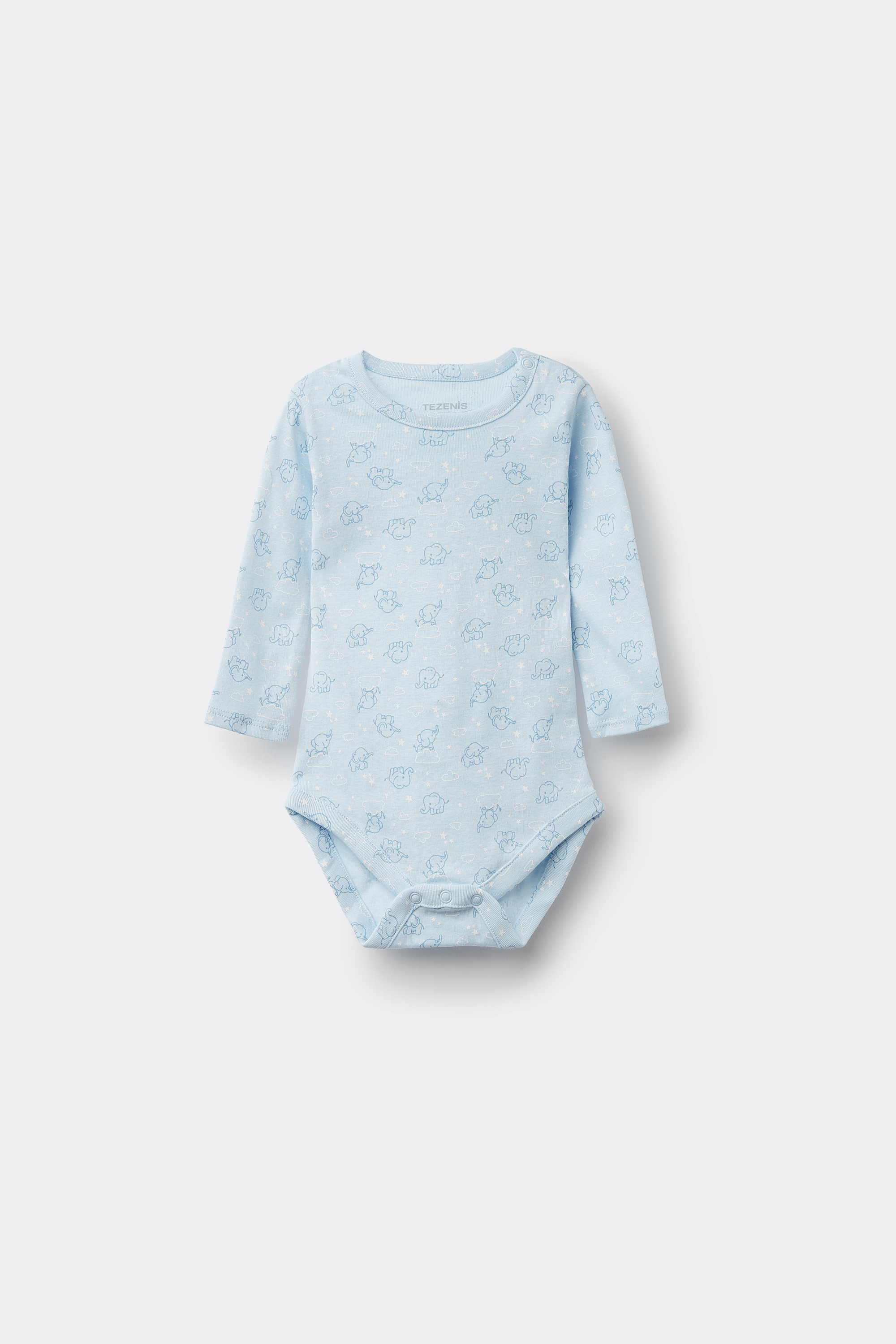 Body B&eacute;b&eacute; Manches Longues en 100 % Coton Imprim&eacute;