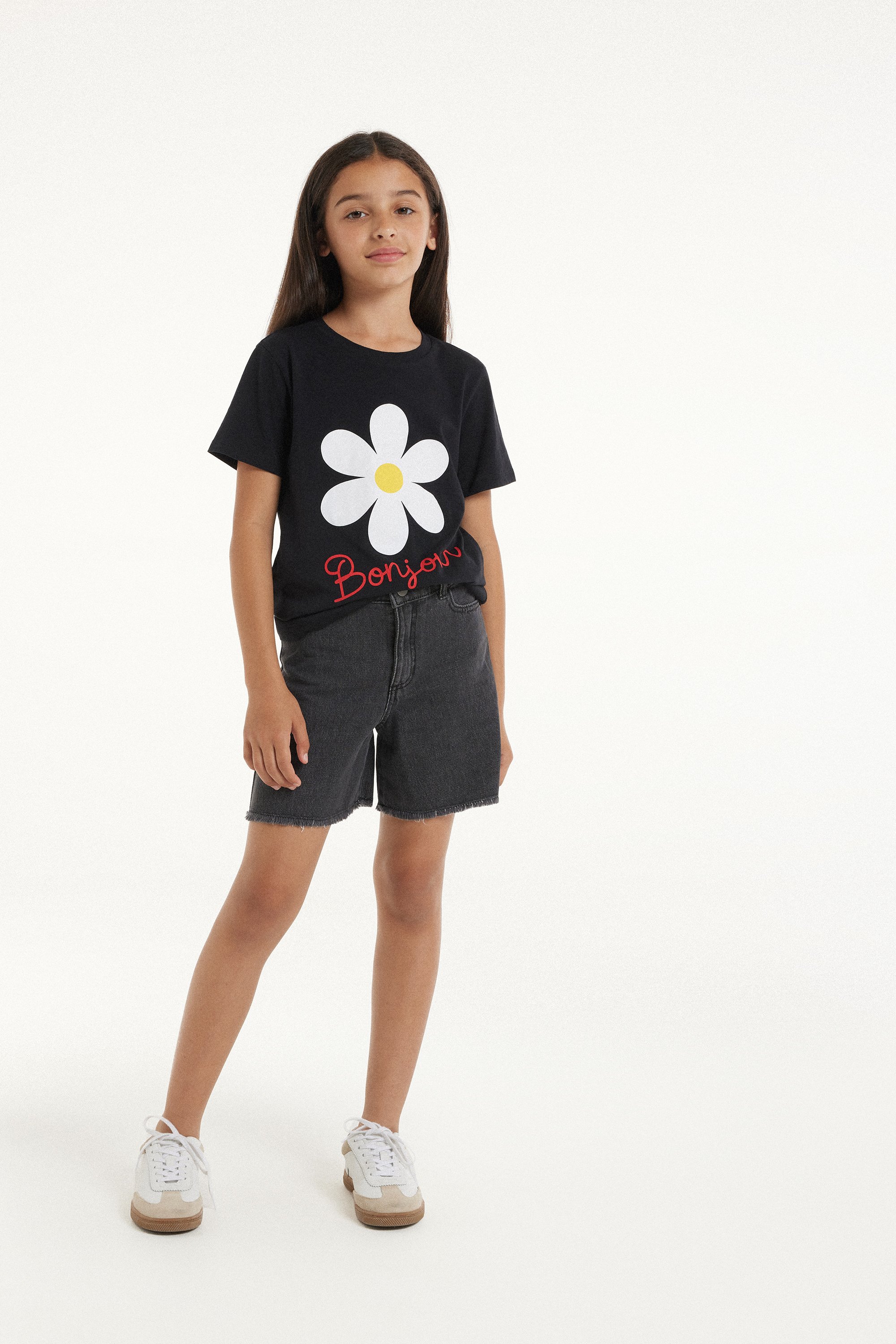 Pohabane kratke hlače od trapera