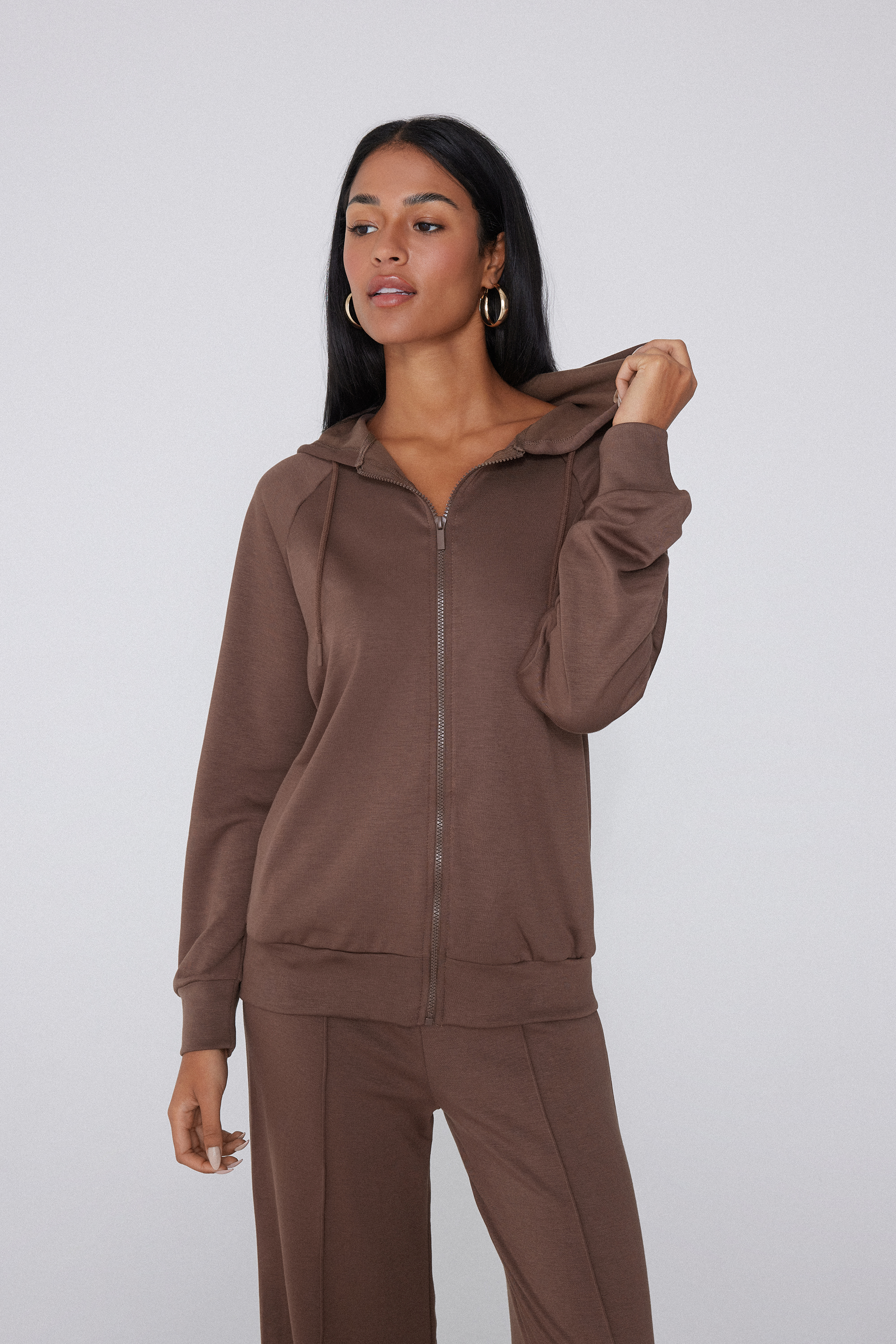 Soft Touch Heavyweight Zip-Up Hoodie