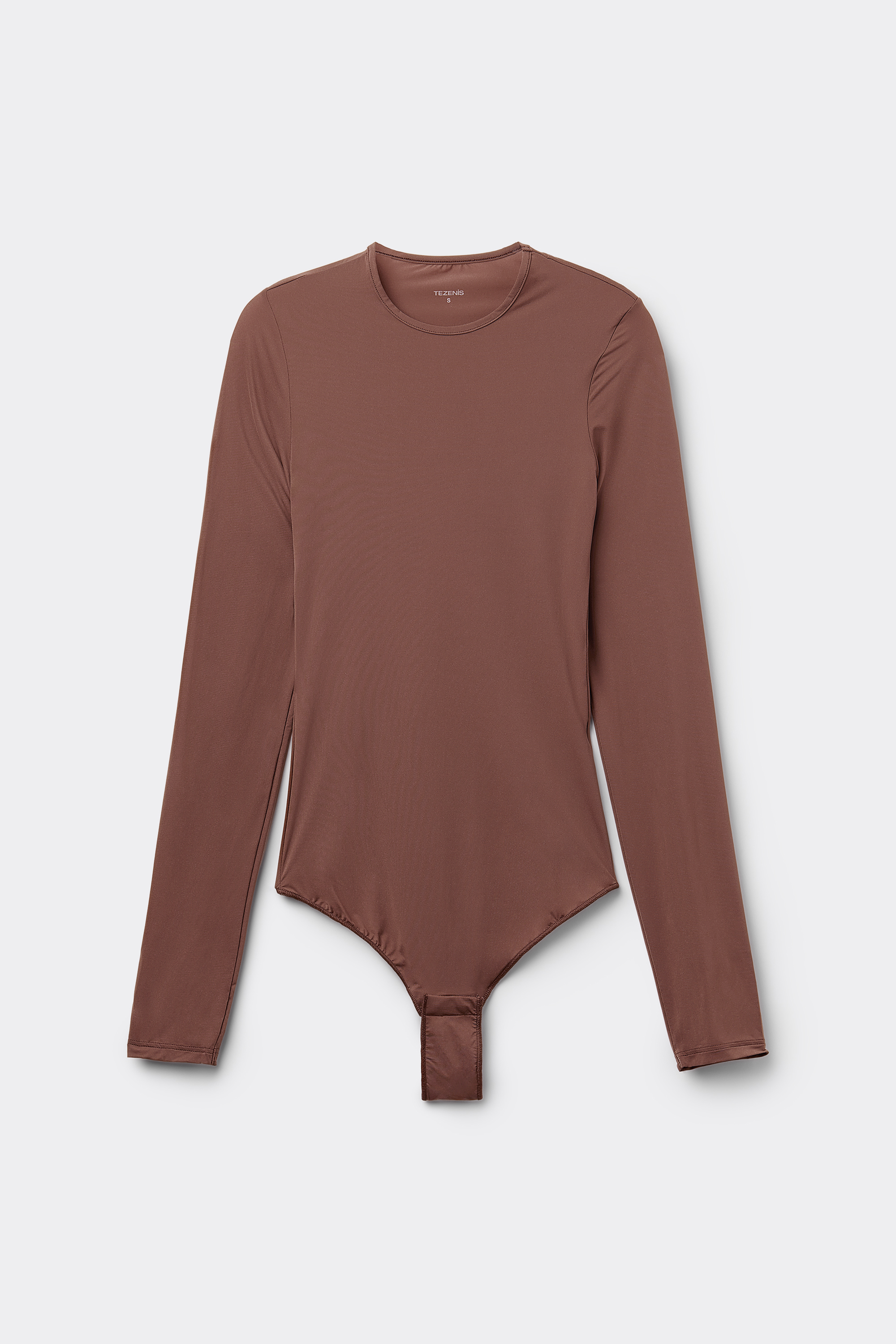Long Sleeve Lightweight Microfiber Bodysuit
