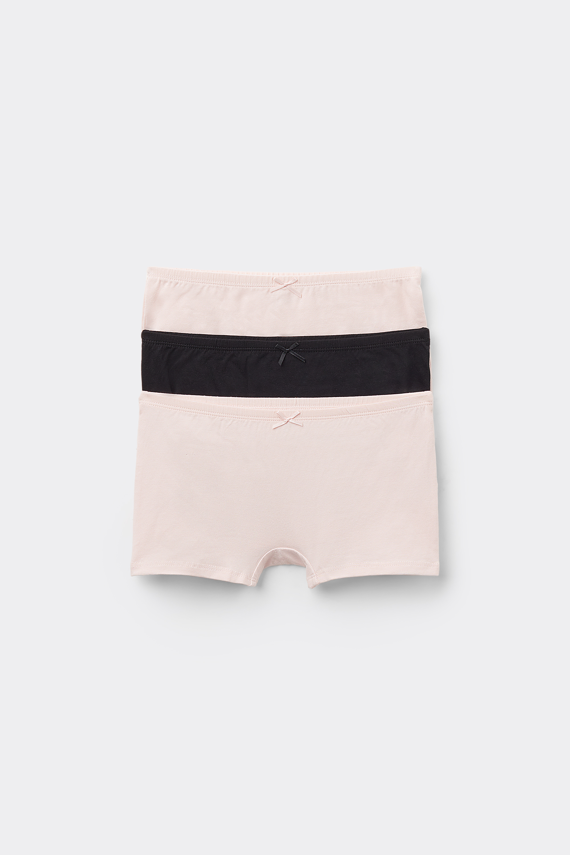 3 Pairs of Girls&rsquo; Cotton Shorts