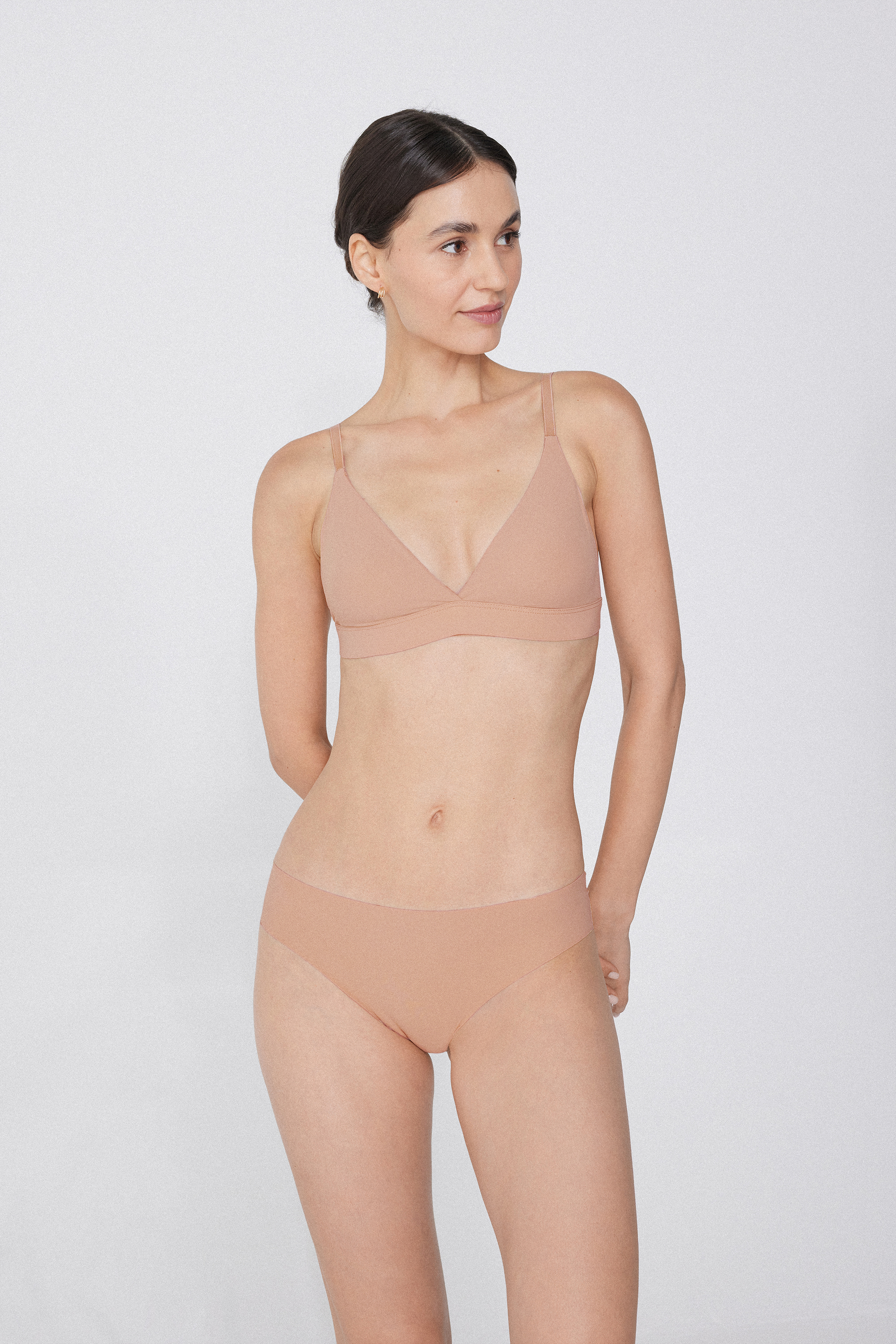 Soutien-gorge triangle microfibre