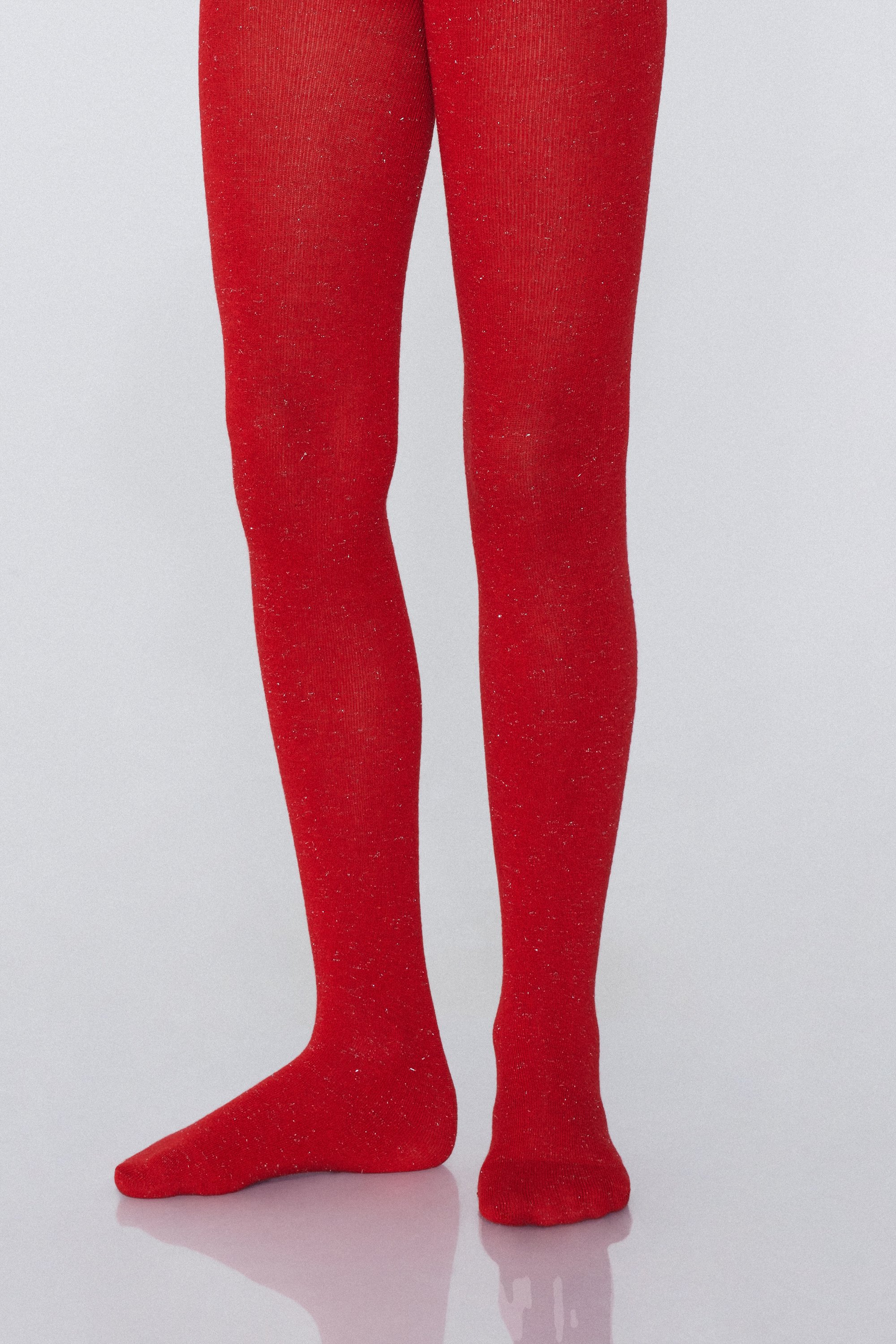 Girls&rsquo; Viscose Tights with Glitter