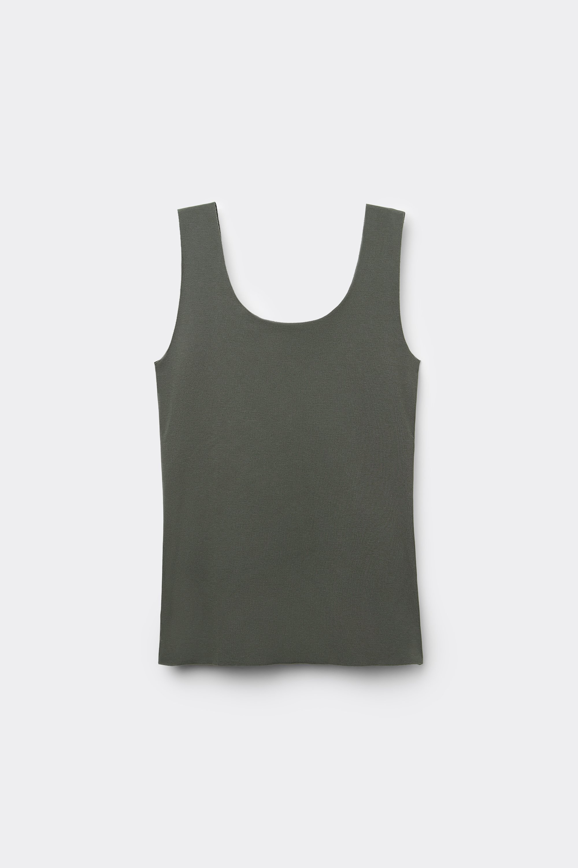 Laser-Cut Organic Cotton Tank Top