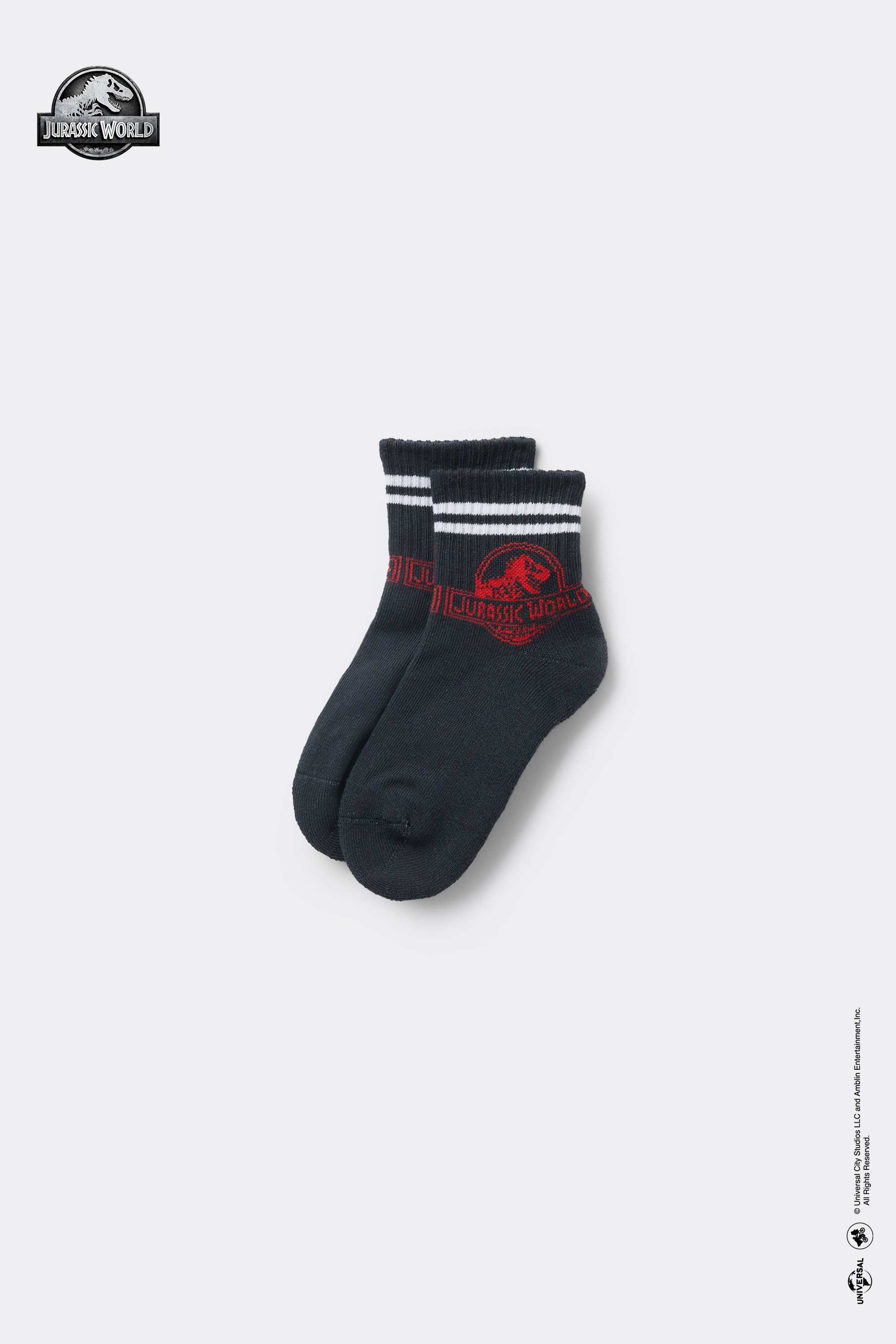 Chlapčensk&eacute; N&iacute;zke &Scaron;portov&eacute; Ponožky Jurassic World