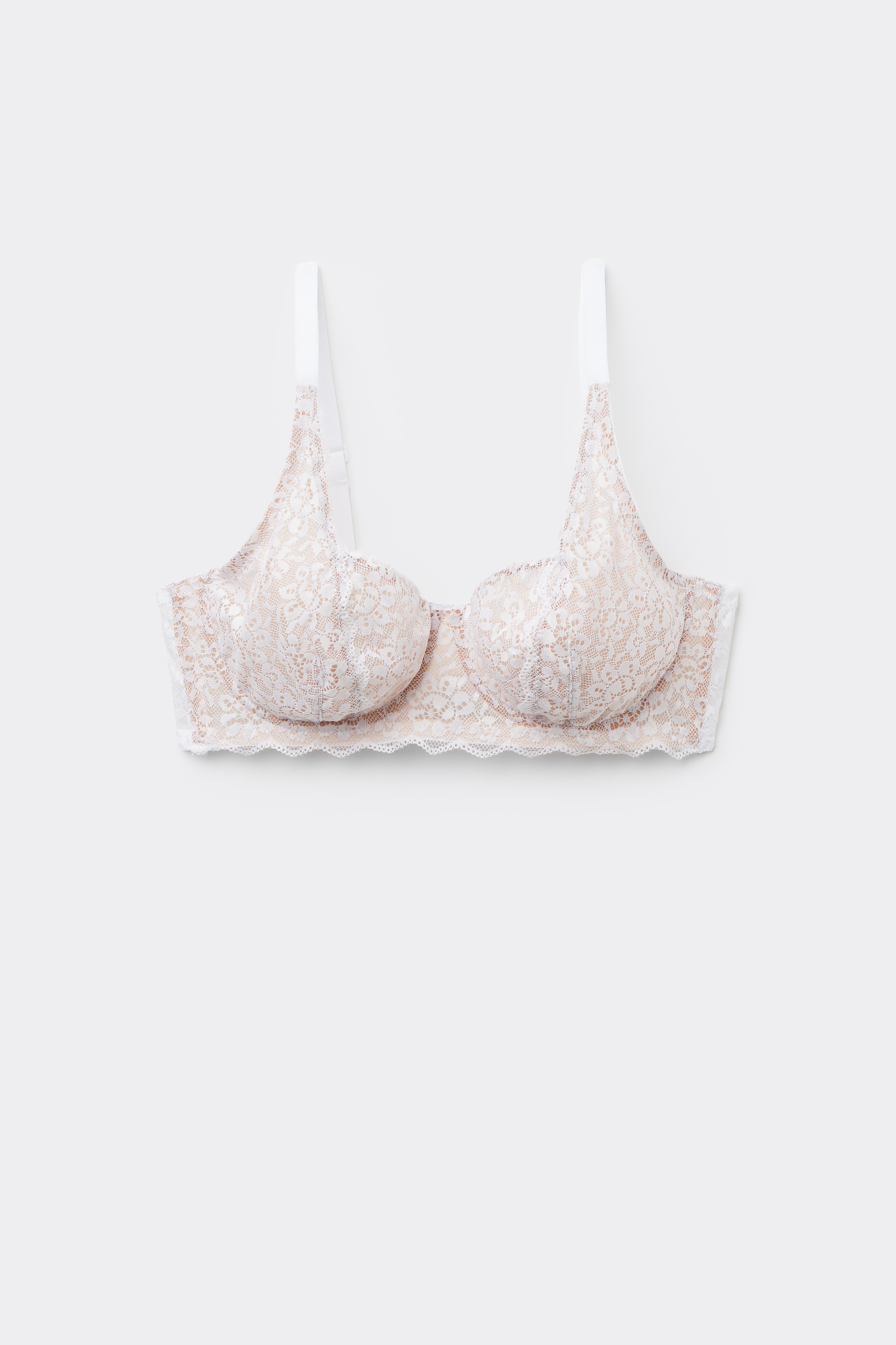 Paris Recycled Lace Unpadded Balconette Bra