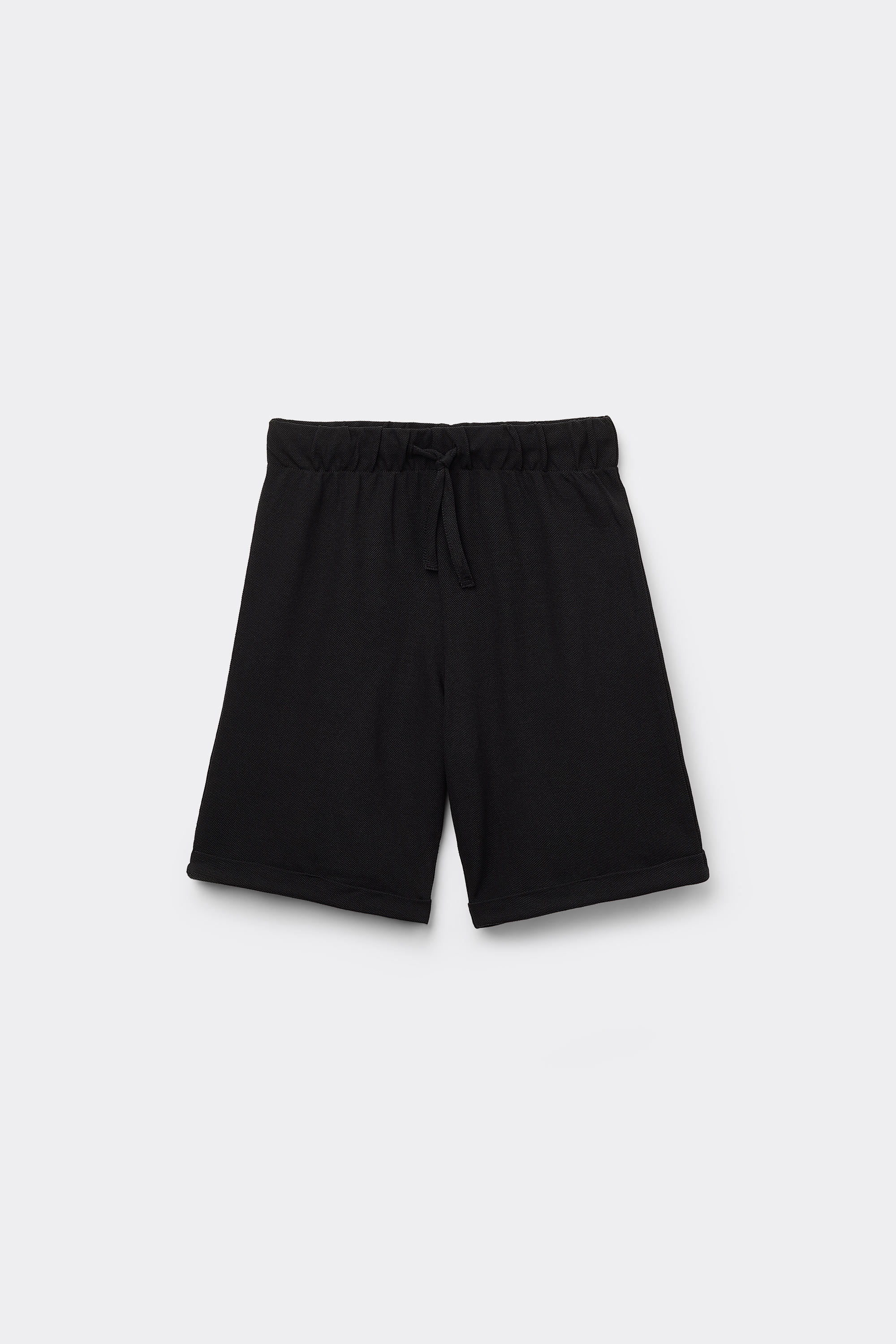 Short en Piqu&eacute; avec Lacets Gar&ccedil;on