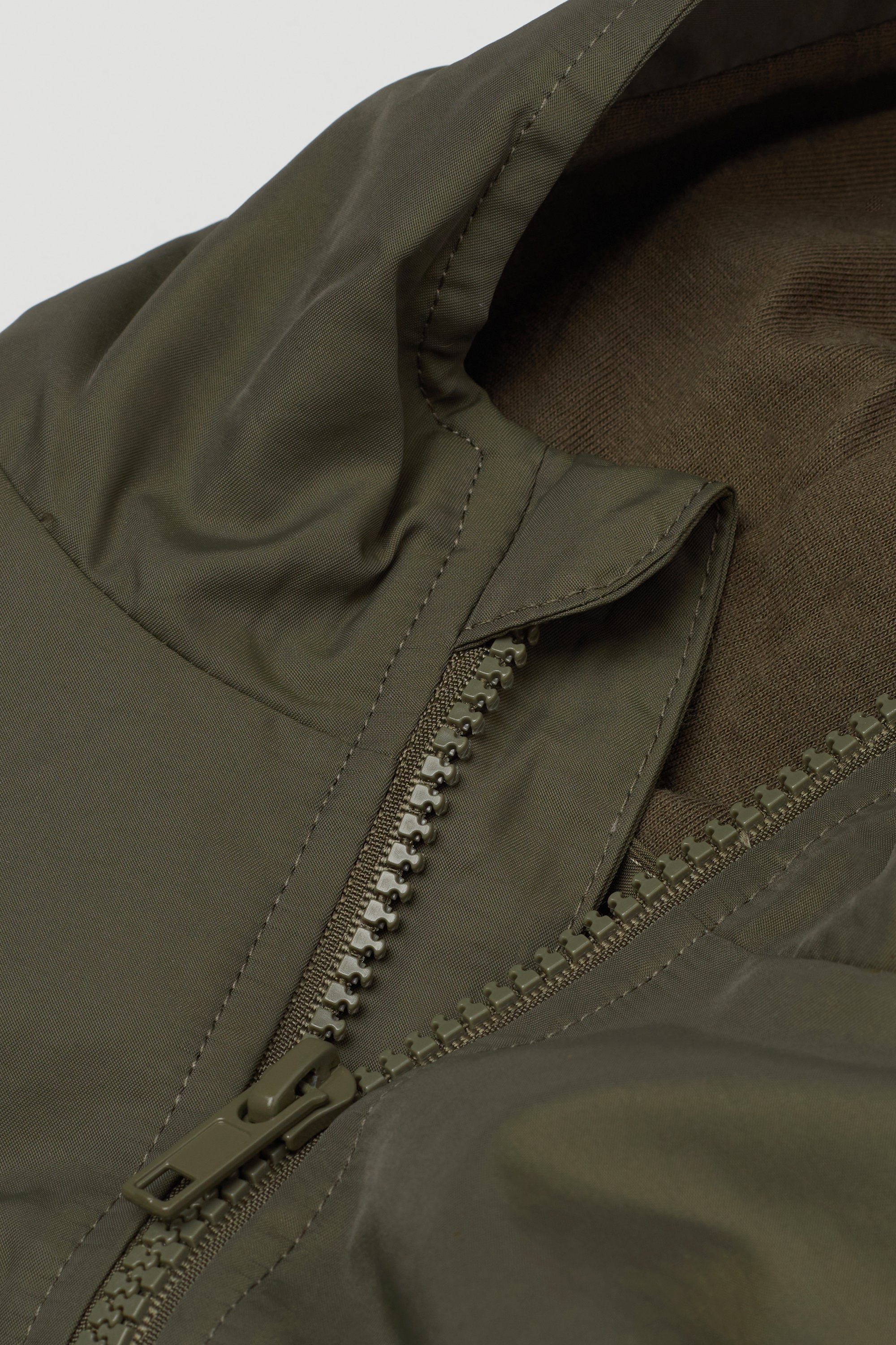 Dječja Unisex Jakna od Tehničke Tkanine s Patentnim Zatvaračem i Kapuljačom