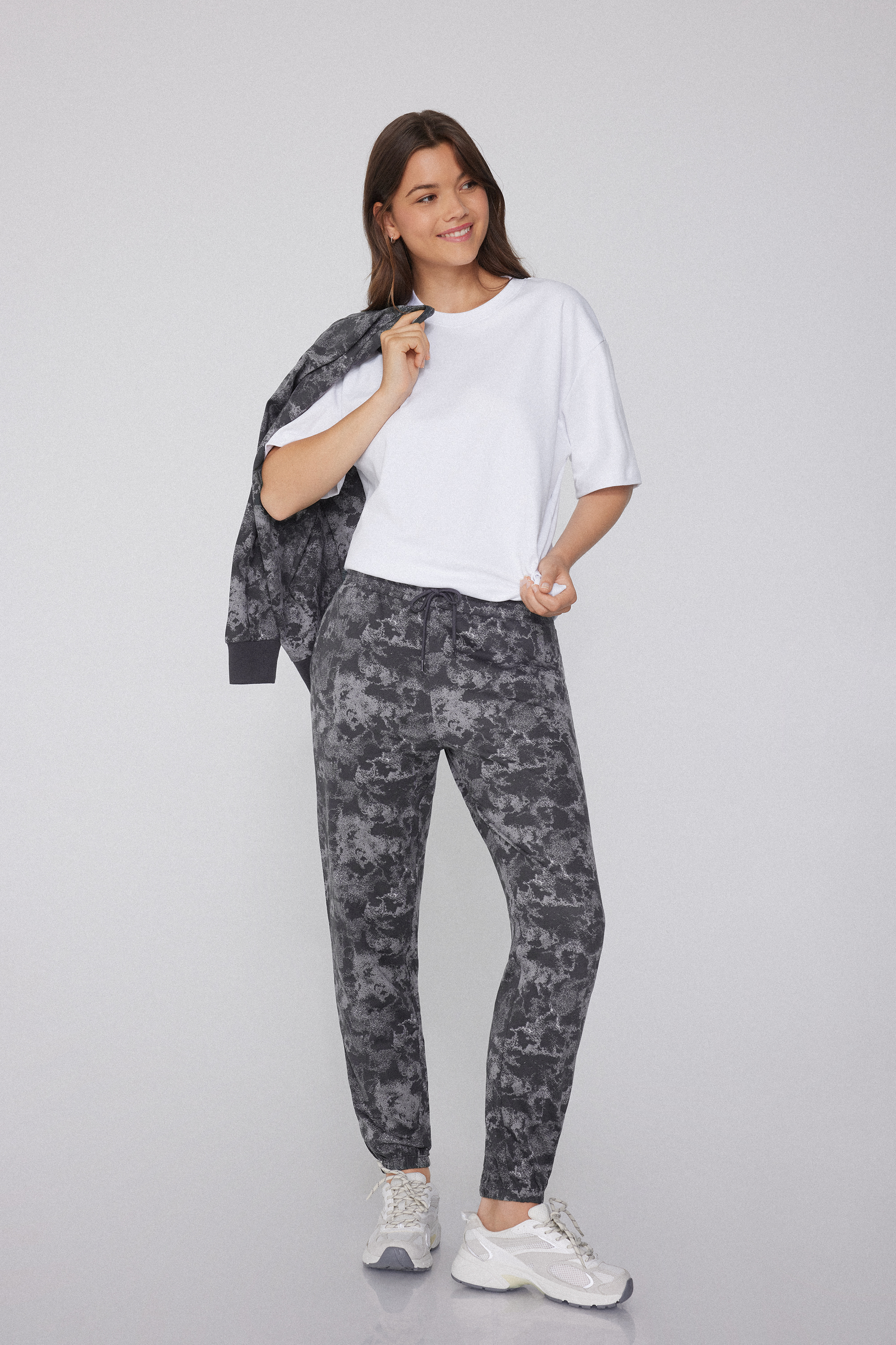 Jogginghose mit Paspeltaschen