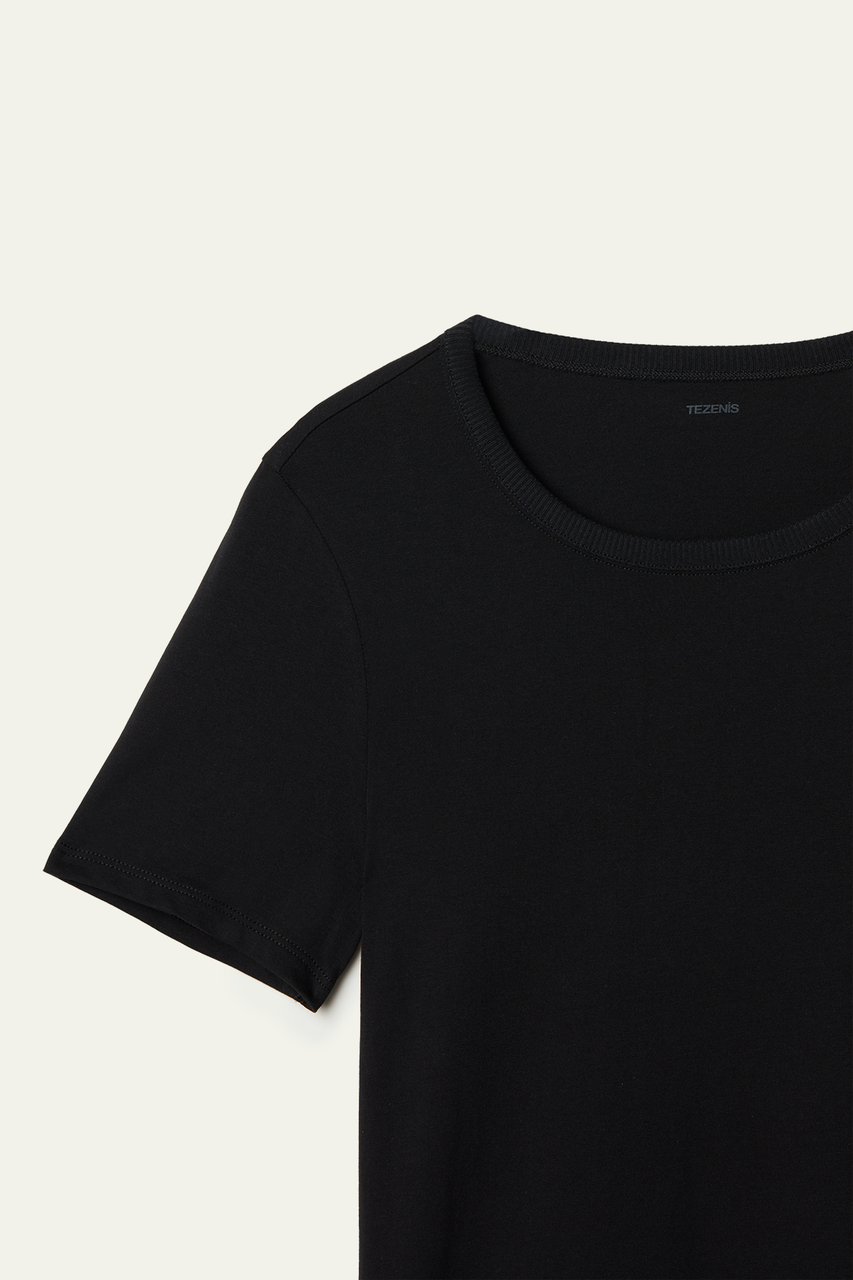 Basic Cotton Crew Neck T-Shirt