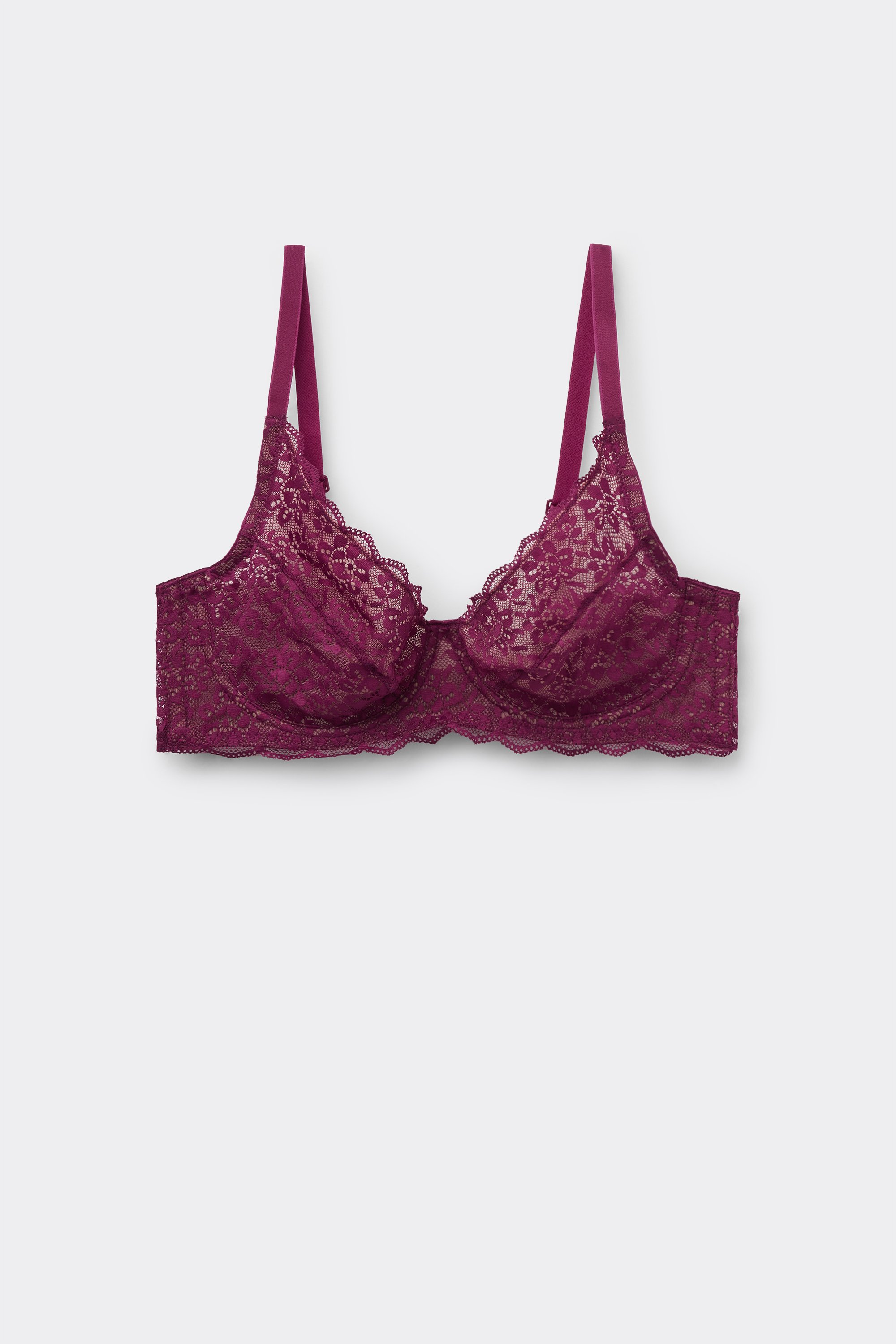 Paris Recycled Lace Unpadded Balconette Bra