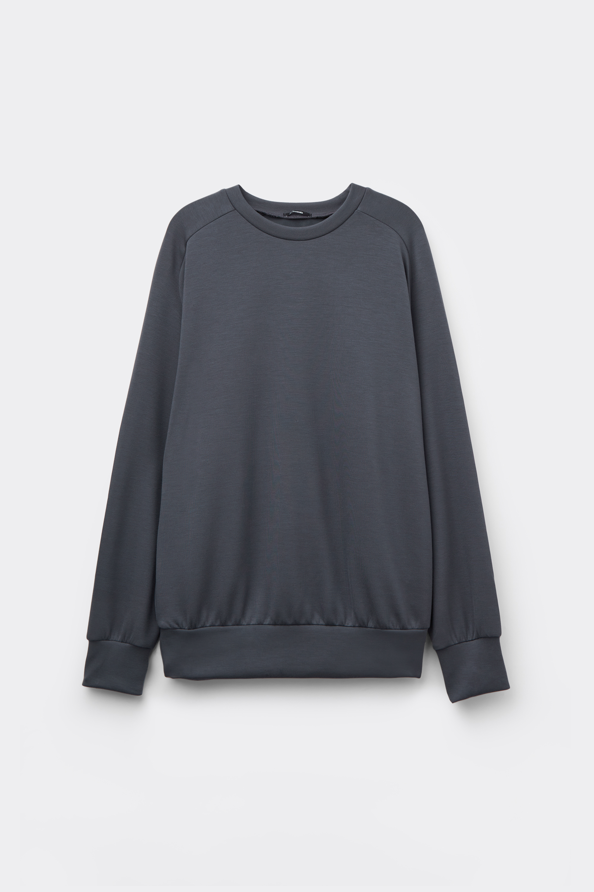 Soft Touch Viscose Round-Neck Sweatshirt